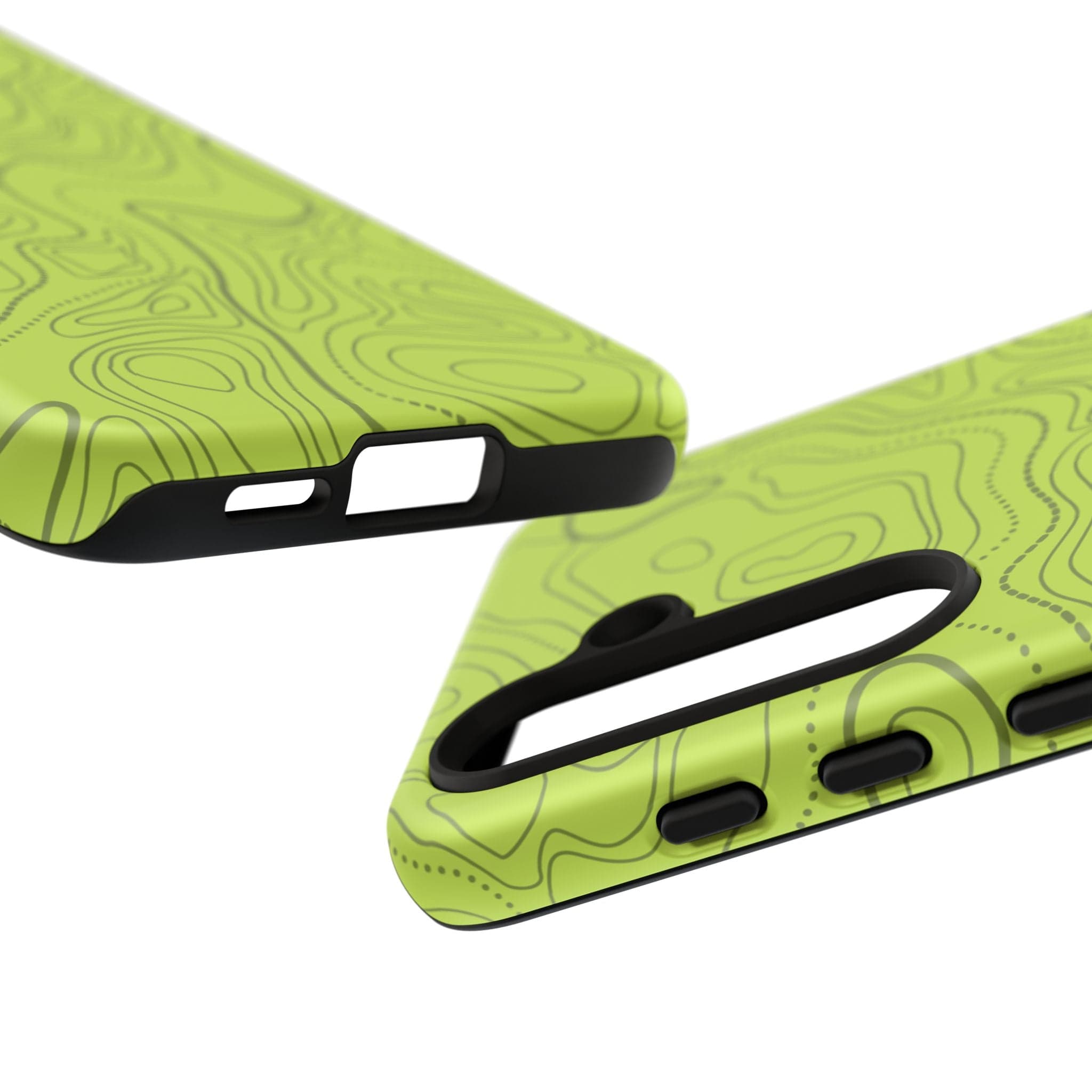 Signal Green Topo Tough Android Case