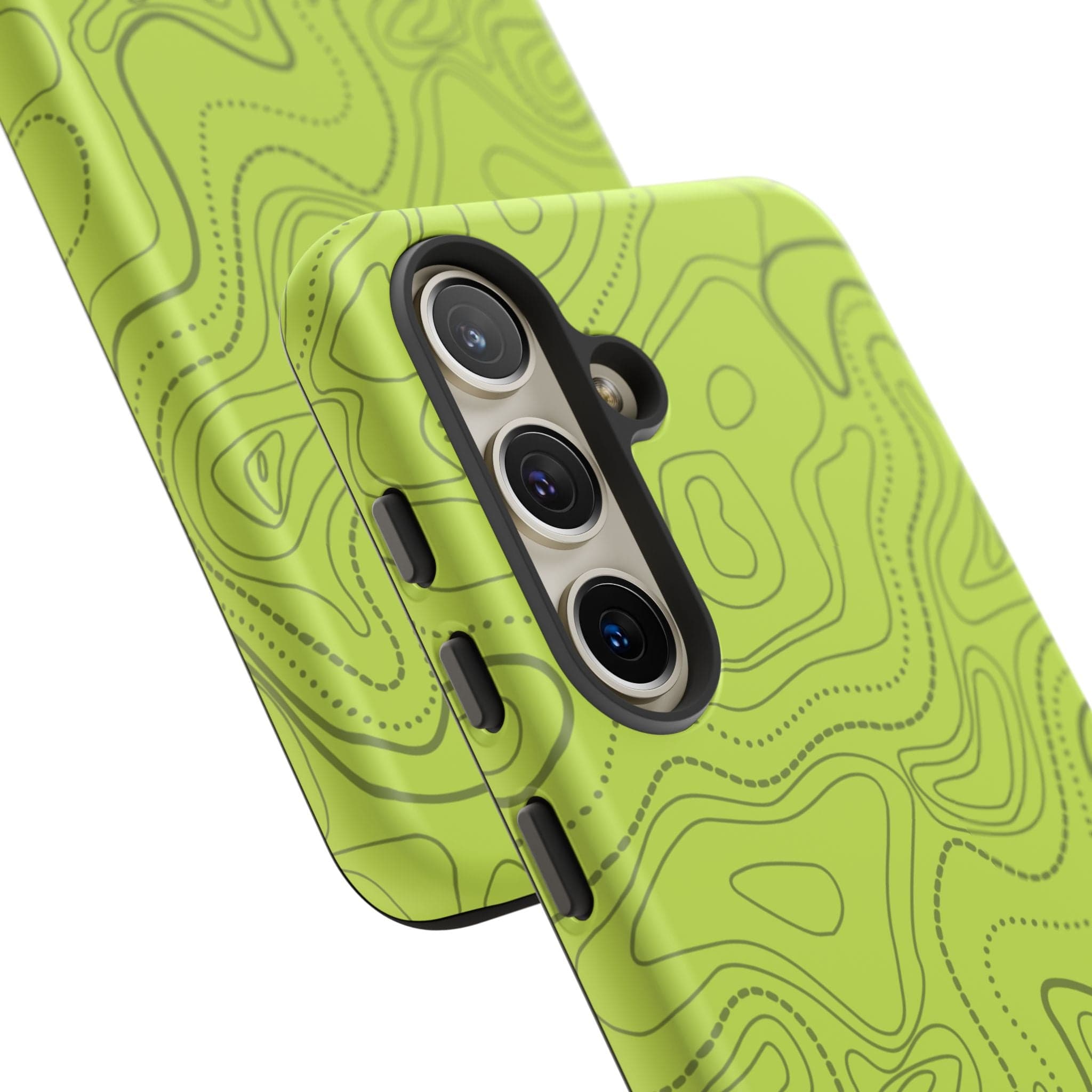 Signal Green Topo Tough Android Case
