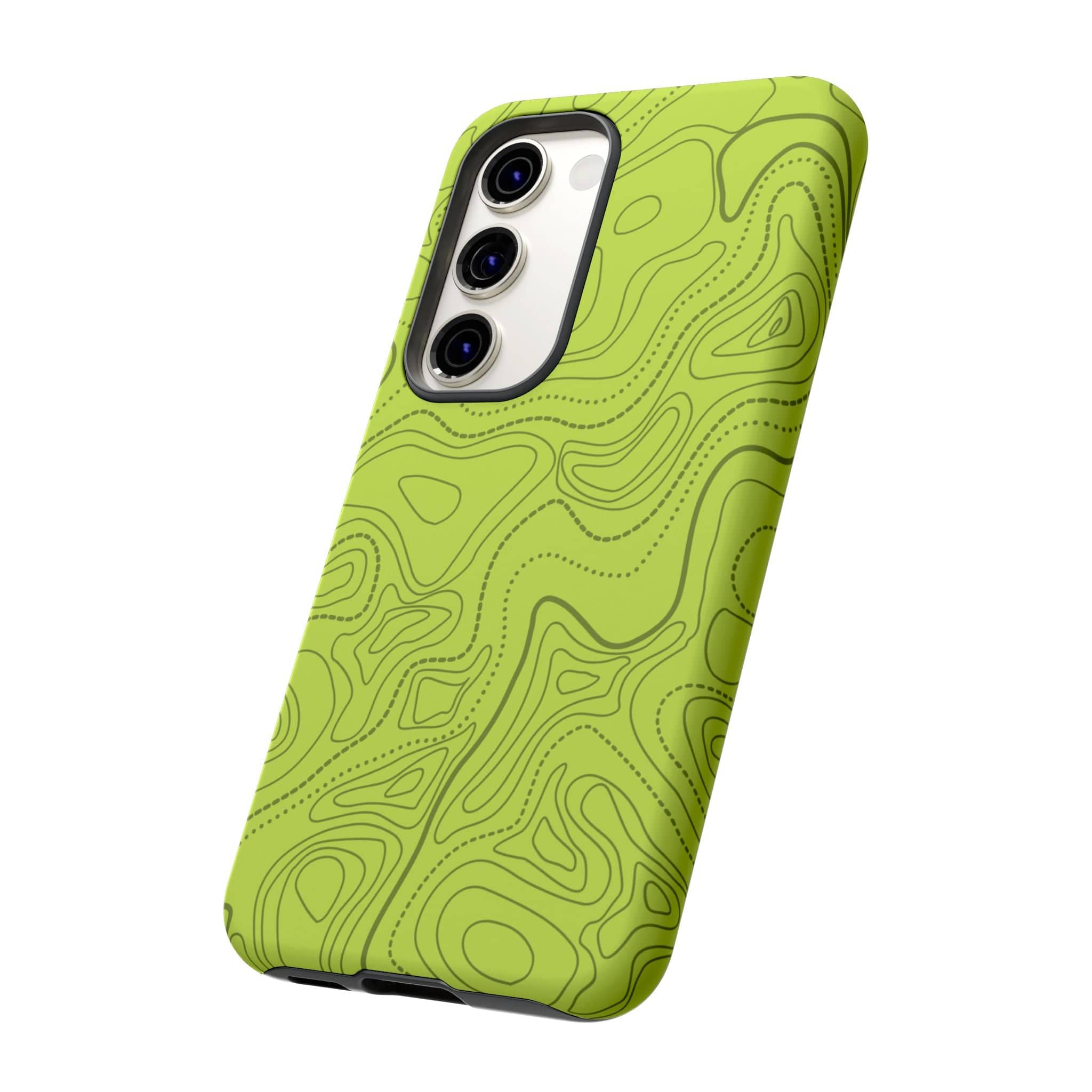 Signal Green Topo Tough Android Case