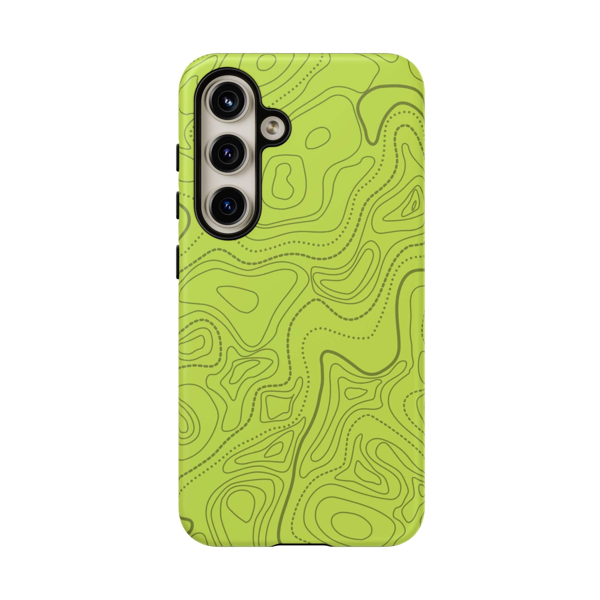 Signal Green Topo Tough Android Case