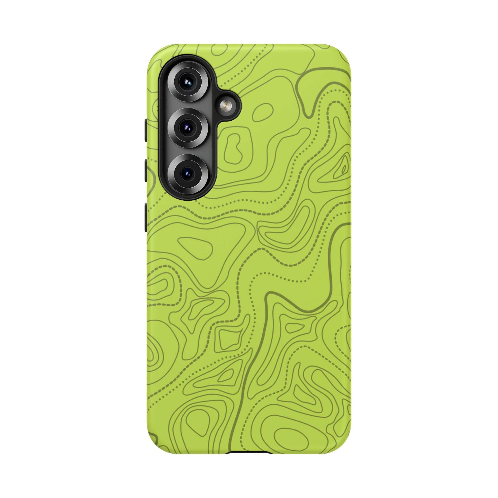 Signal Green Topo Tough Android Case