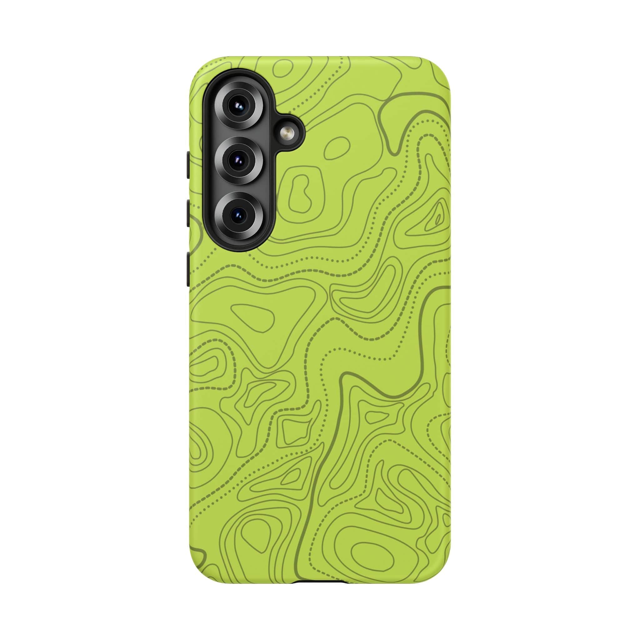 Signal Green Topo Tough Android Case