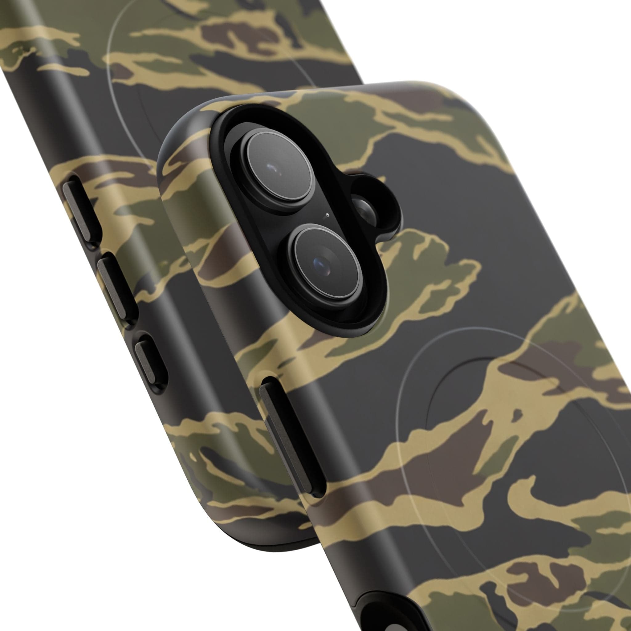 Tiger Stripe Camo Tough Magnetic iPhone Case