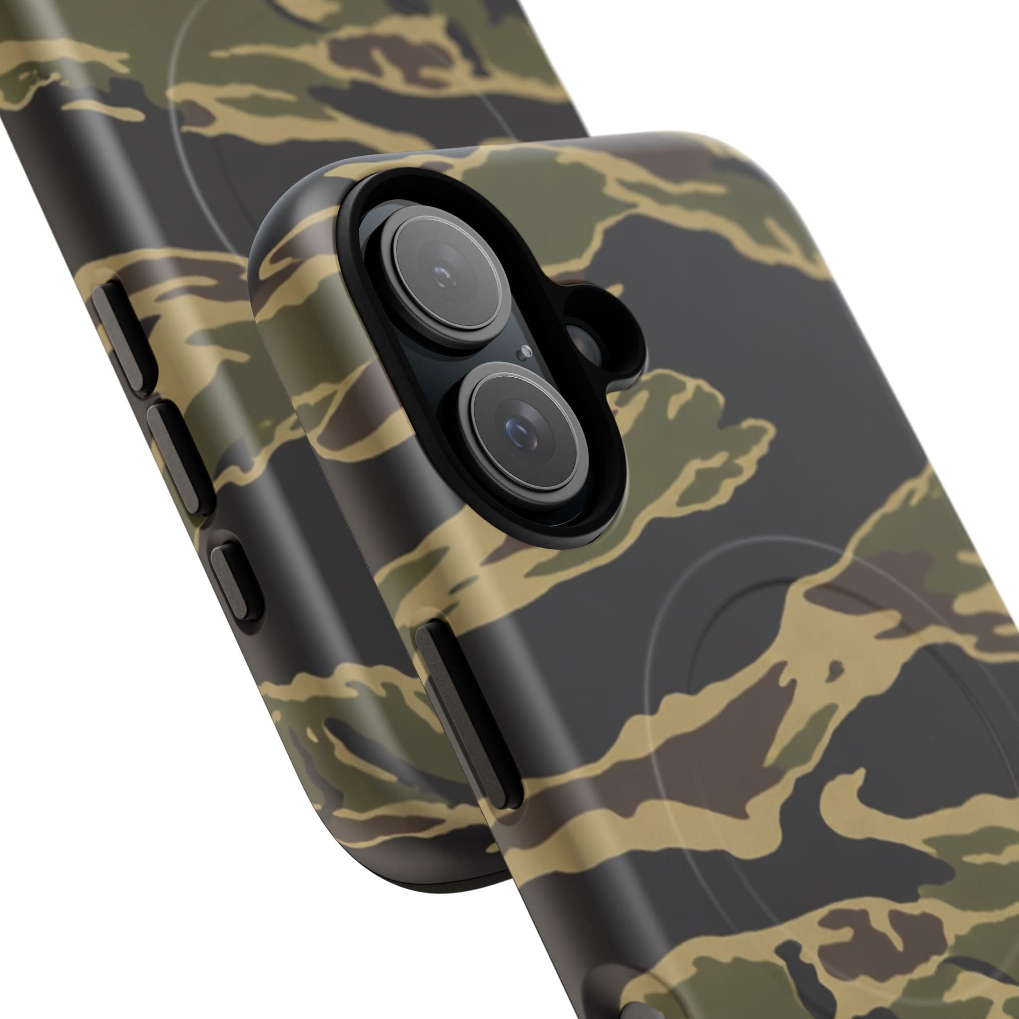 Tiger Stripe Camo Tough Magnetic iPhone Case