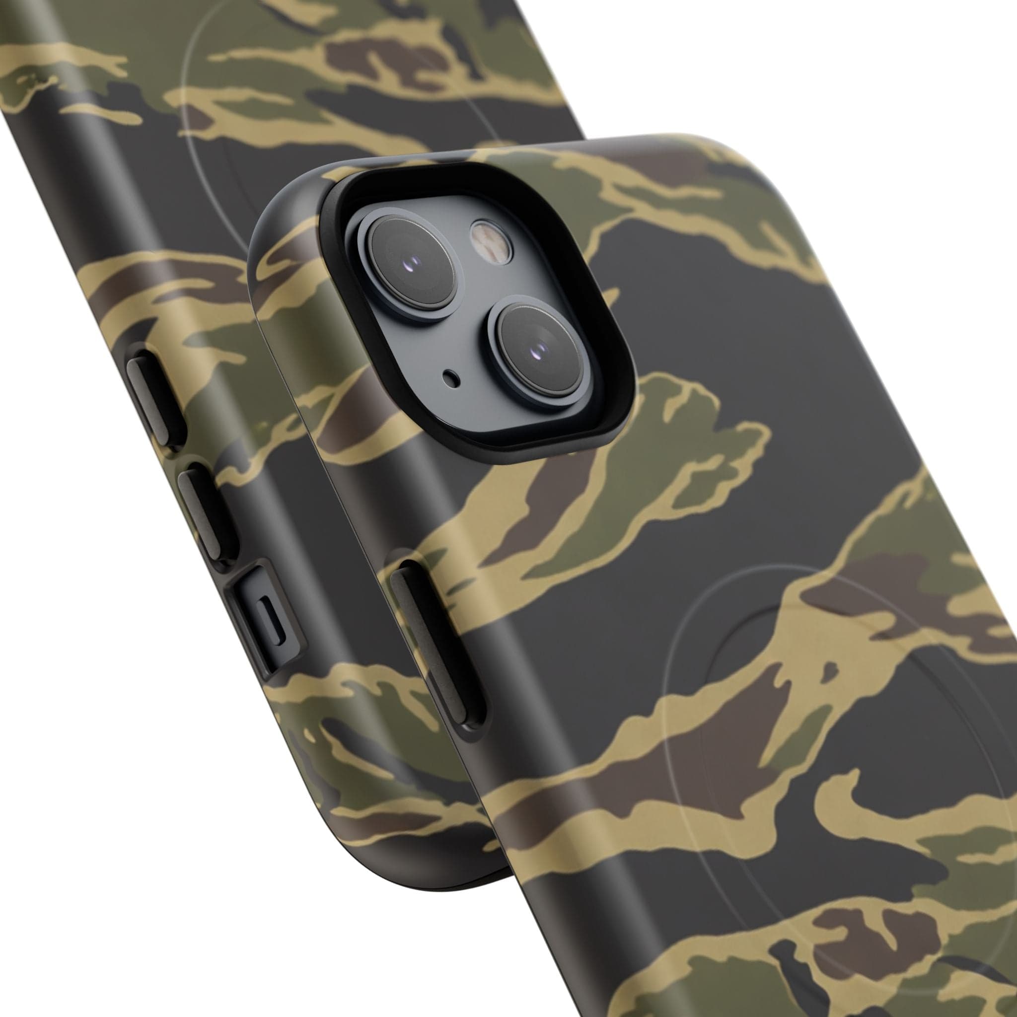 Tiger Stripe Camo Tough Magnetic iPhone Case