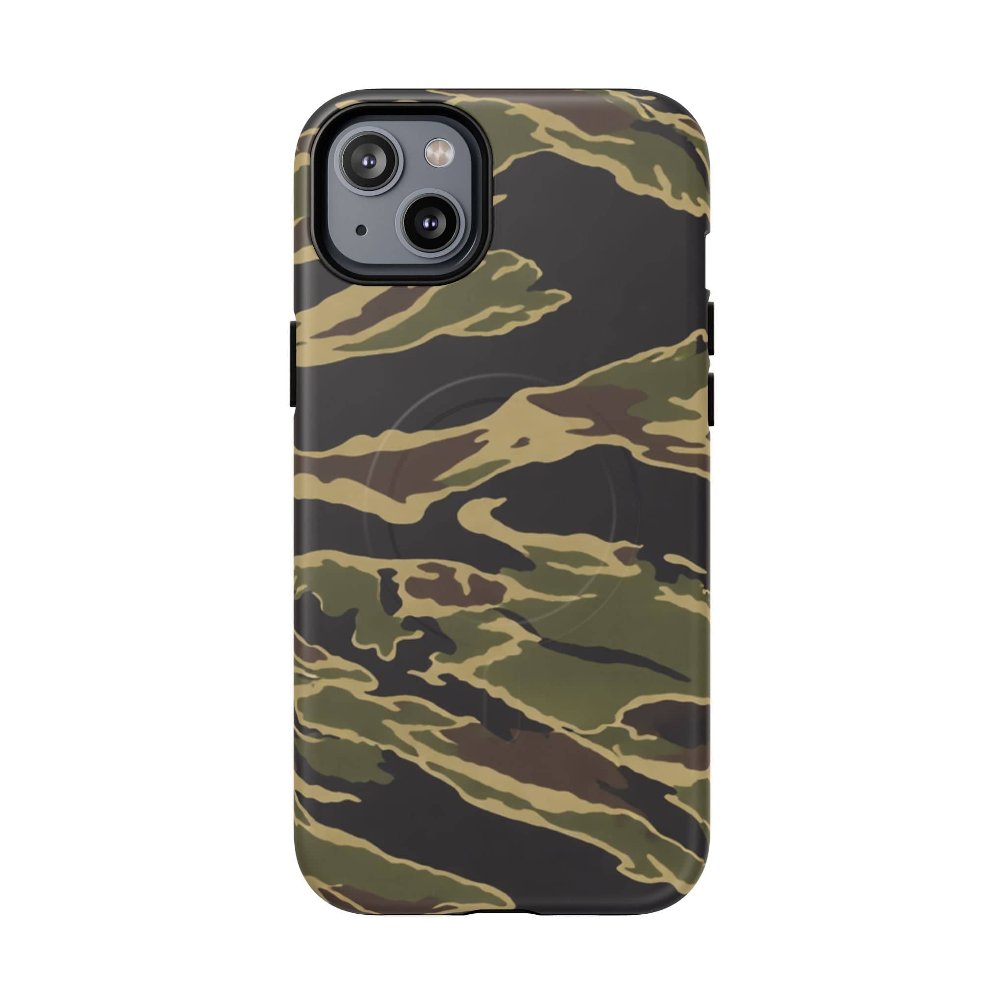 Tiger Stripe Camo Tough Magnetic iPhone Case