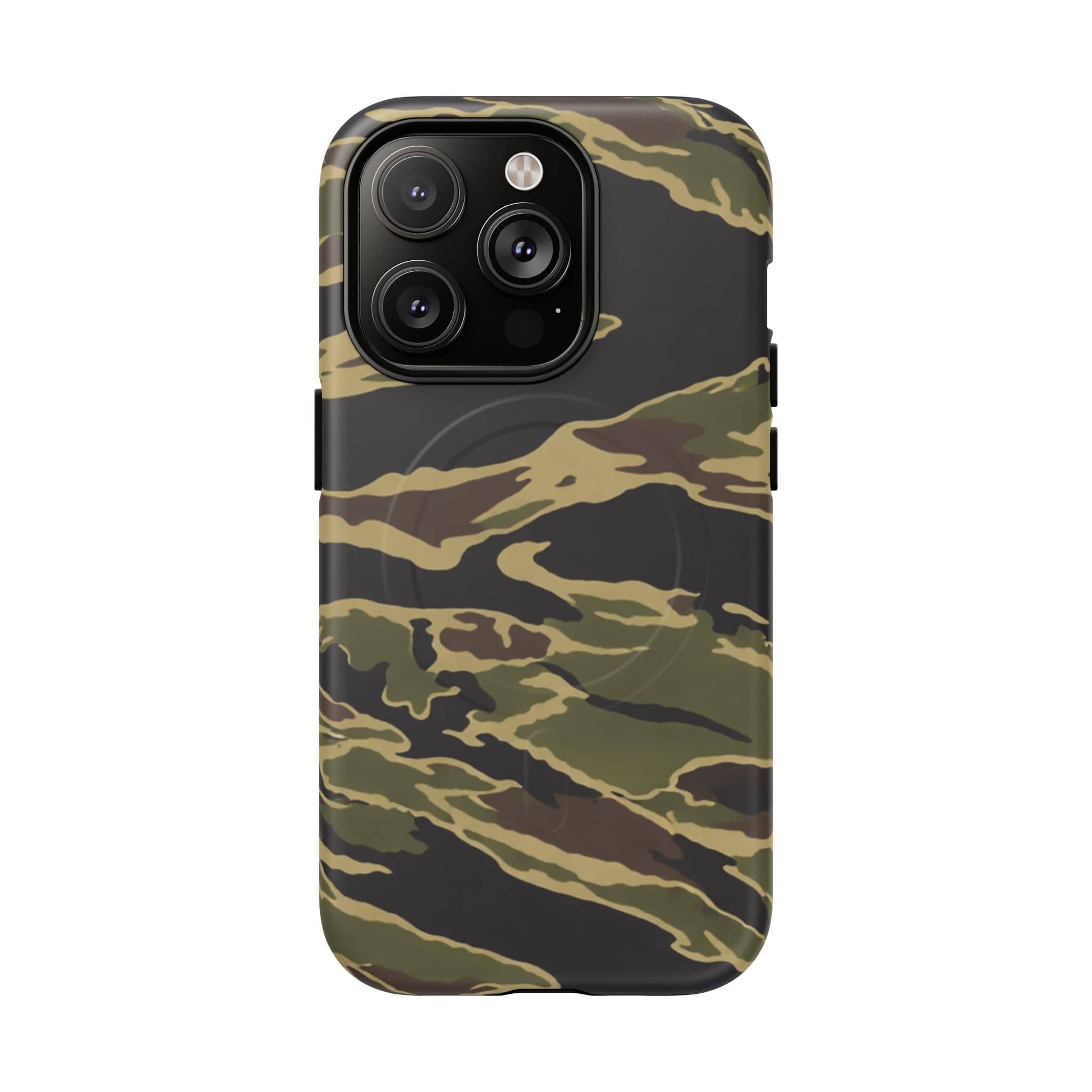 Tiger Stripe Camo Tough Magnetic iPhone Case