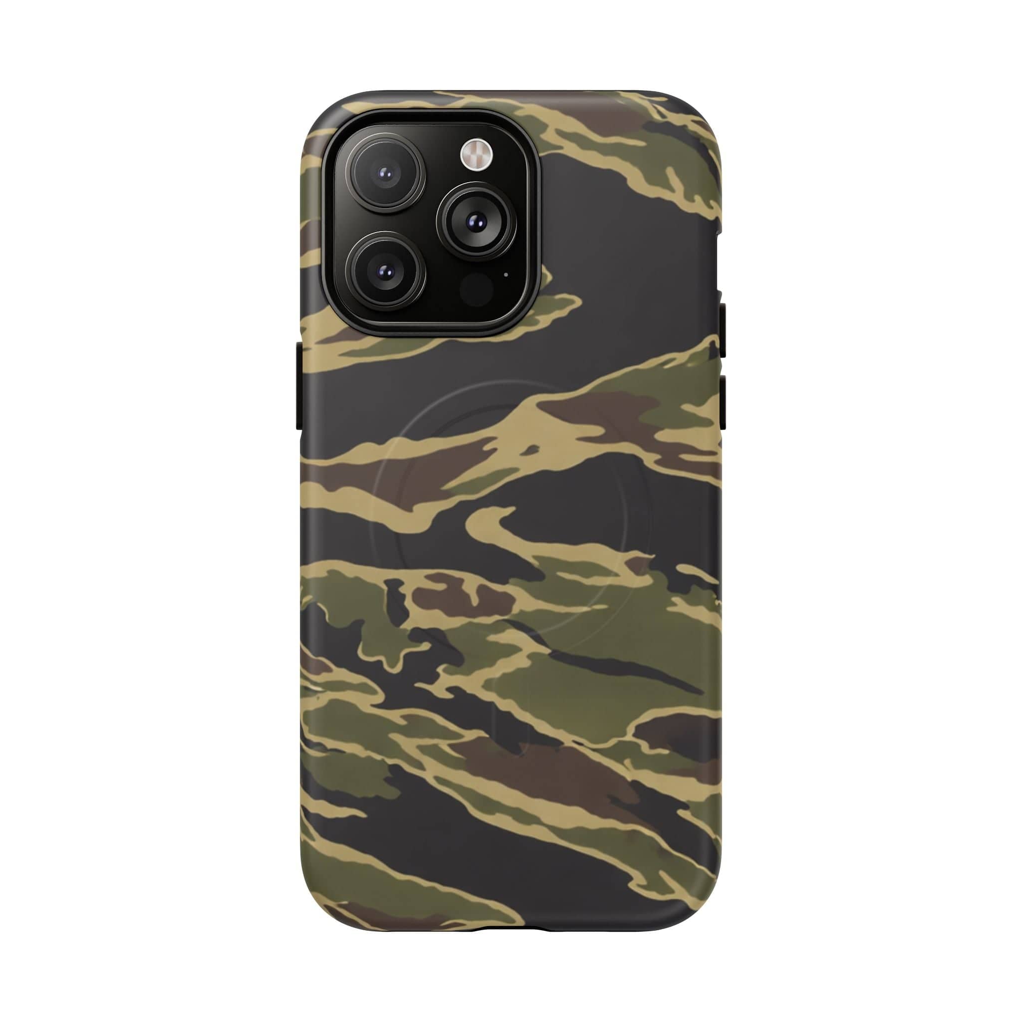 Tiger Stripe Camo Tough Magnetic iPhone Case