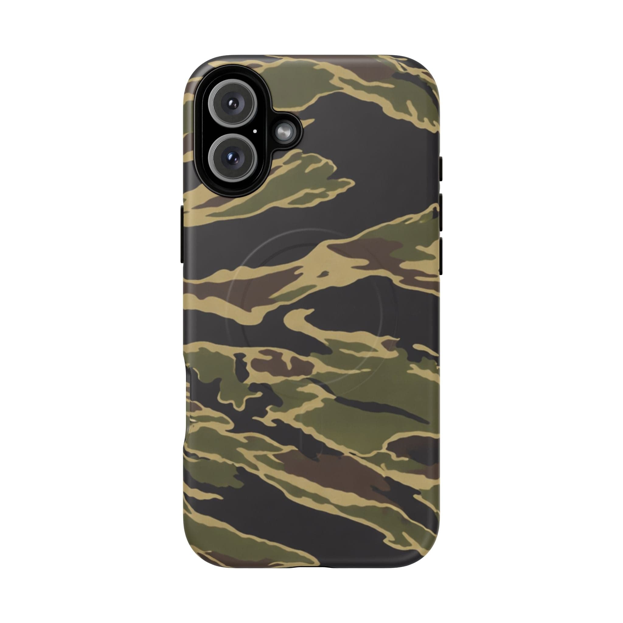 Tiger Stripe Camo Tough Magnetic iPhone Case