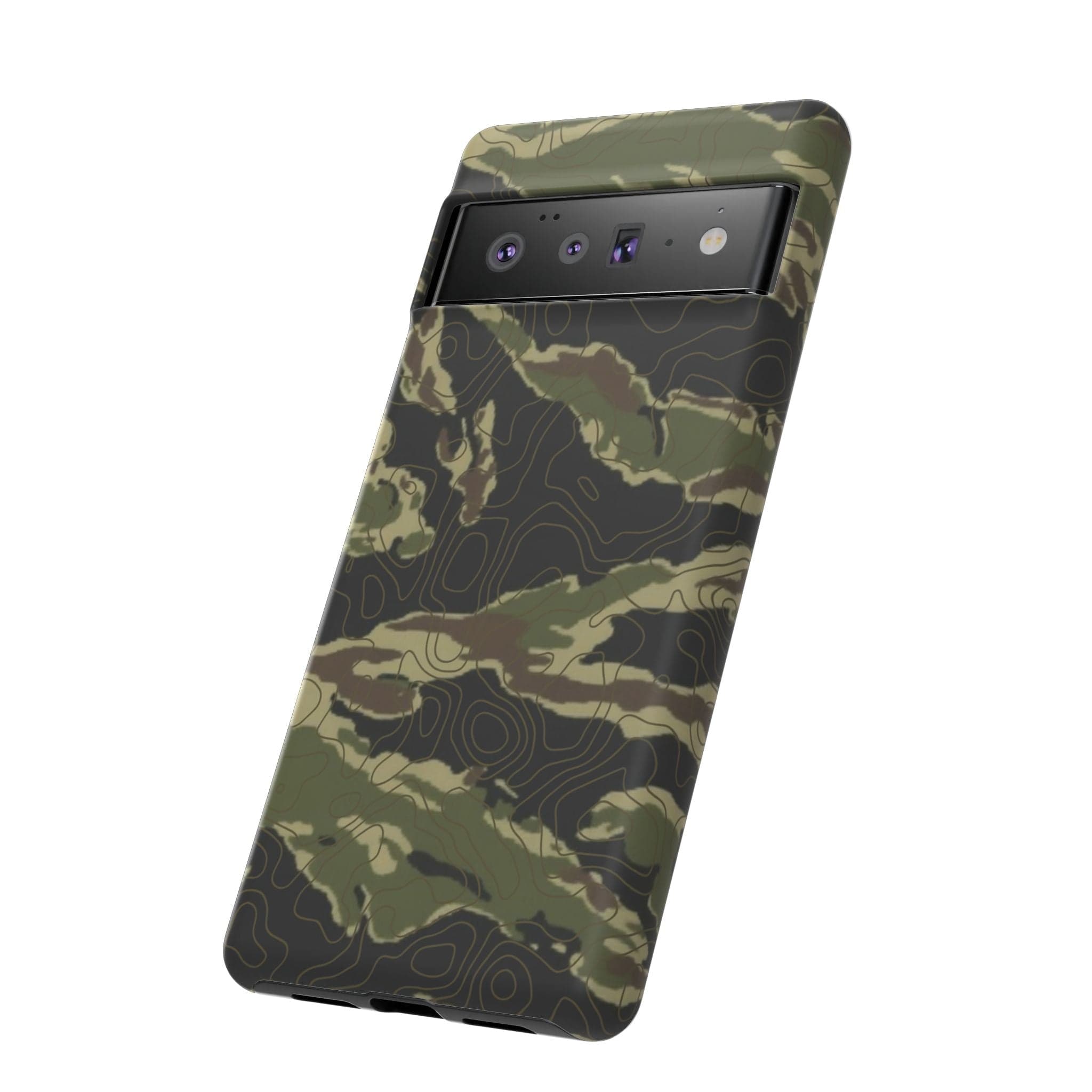 Tiger Stripe Topo Tough Android Case