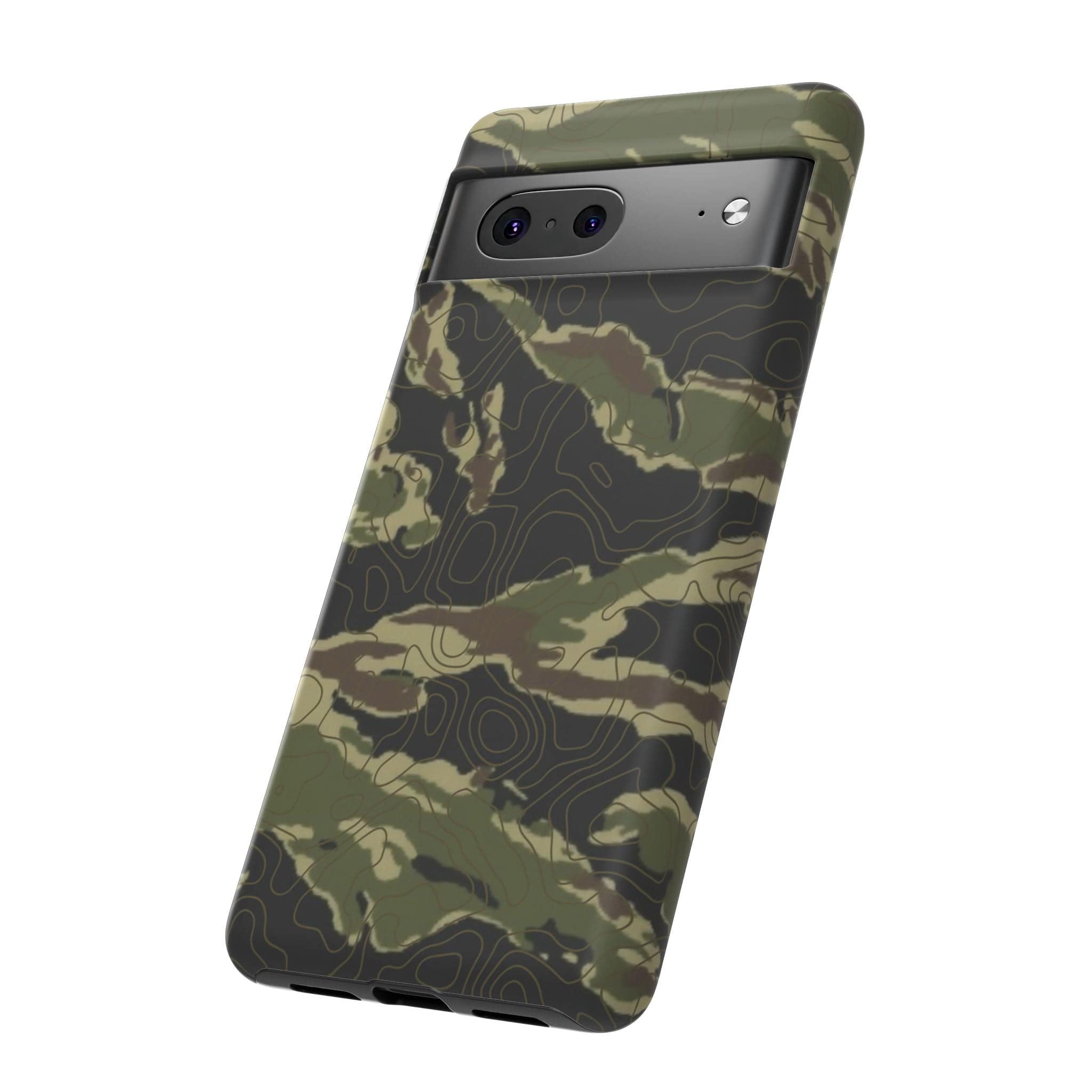 Tiger Stripe Topo Tough Android Case