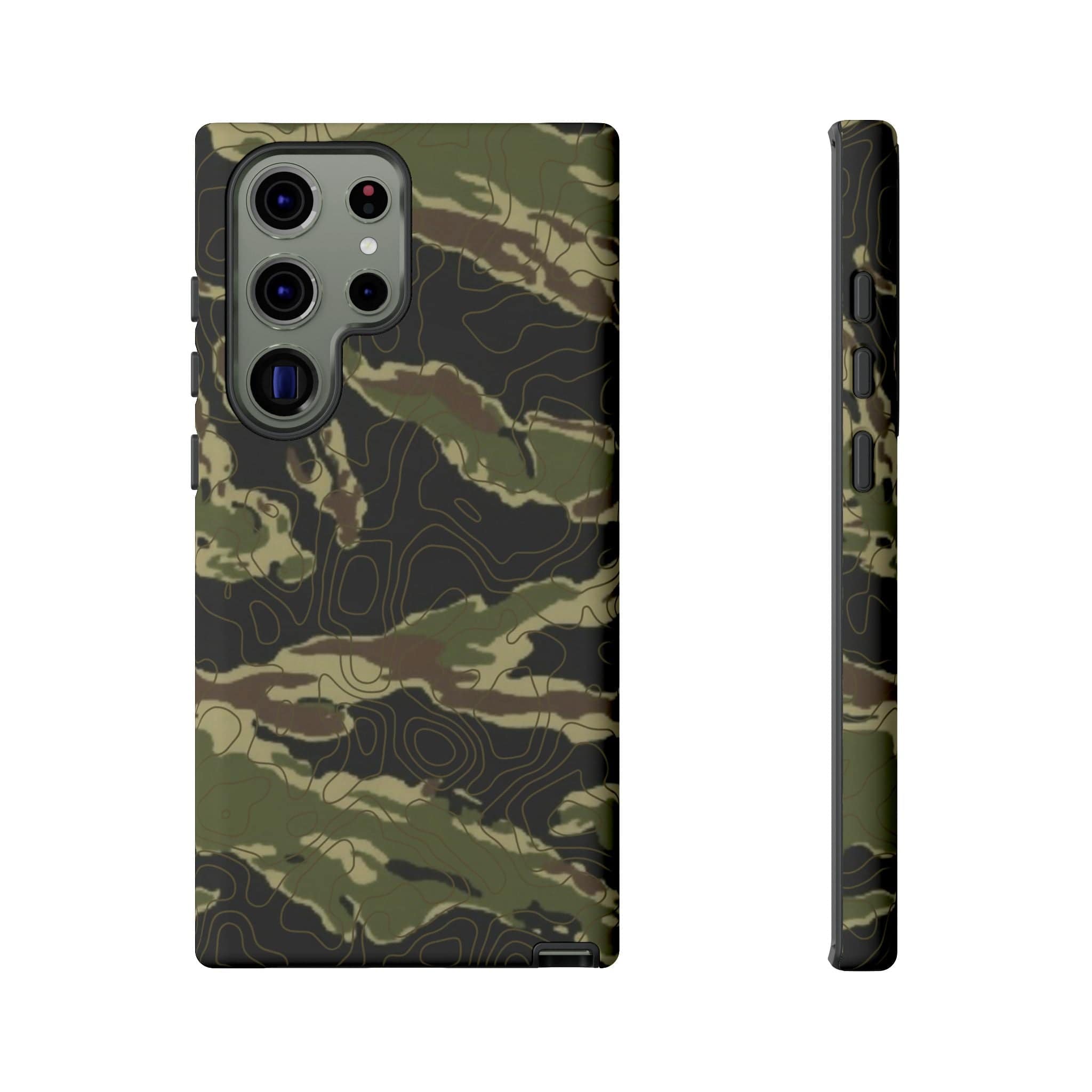 Tiger Stripe Topo Tough Android Case