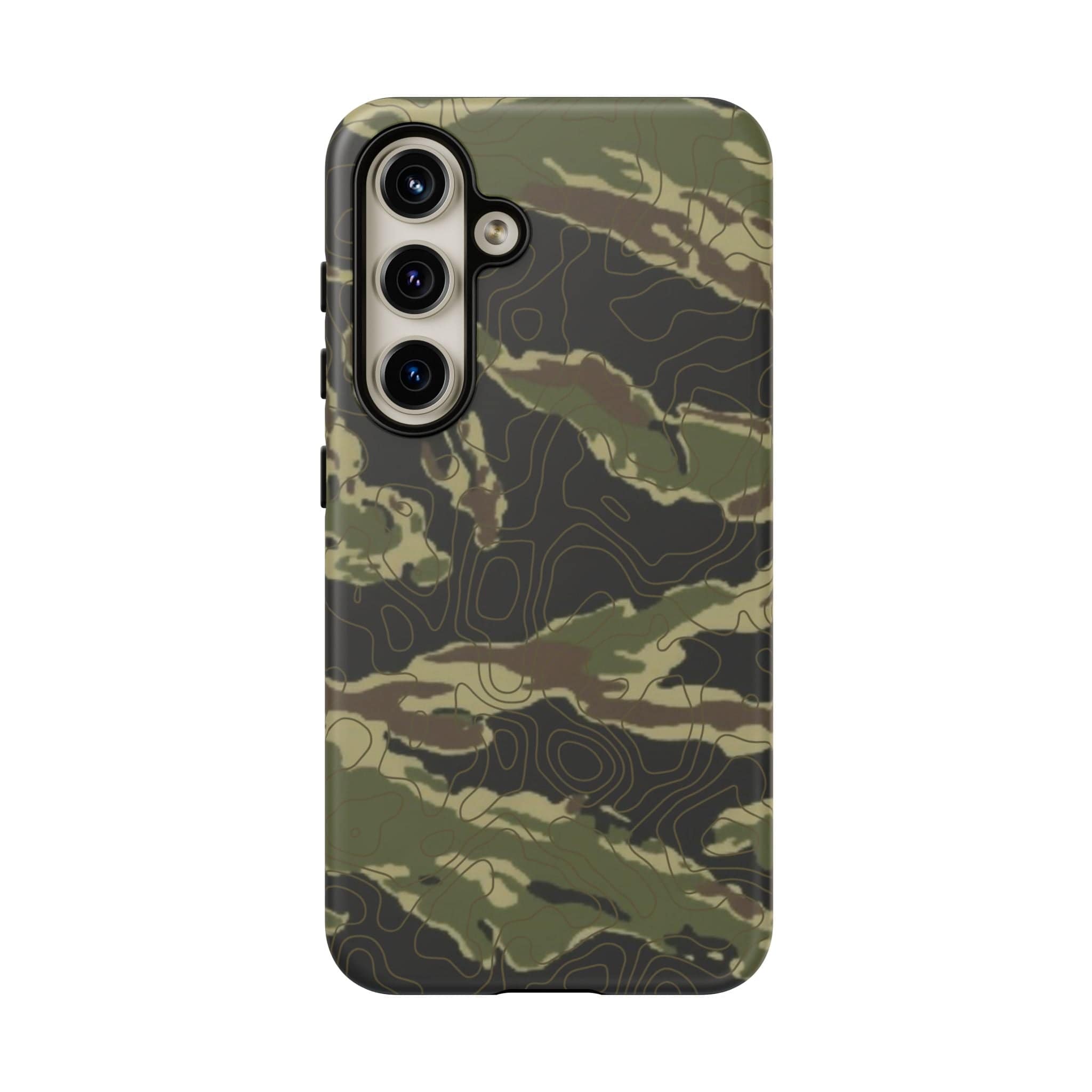 Tiger Stripe Topo Tough Android Case