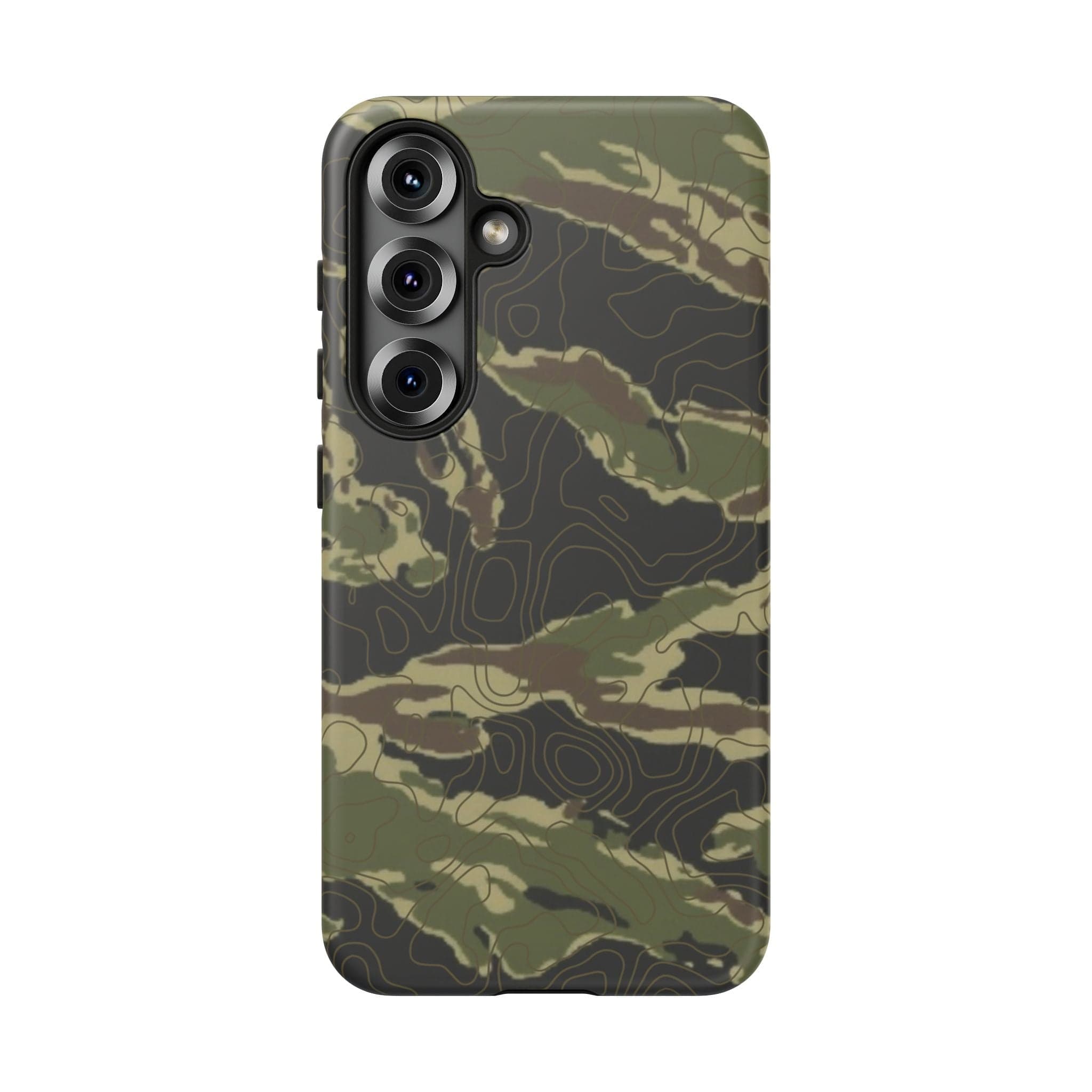 Tiger Stripe Topo Tough Android Case