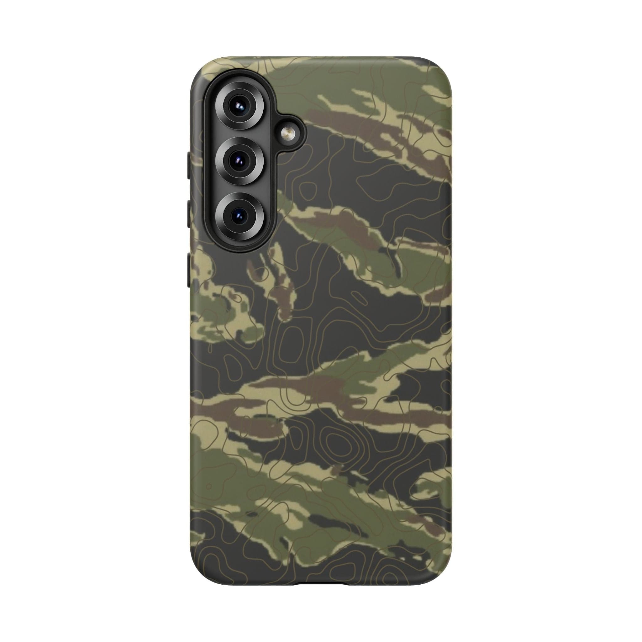 Tiger Stripe Topo Tough Android Case