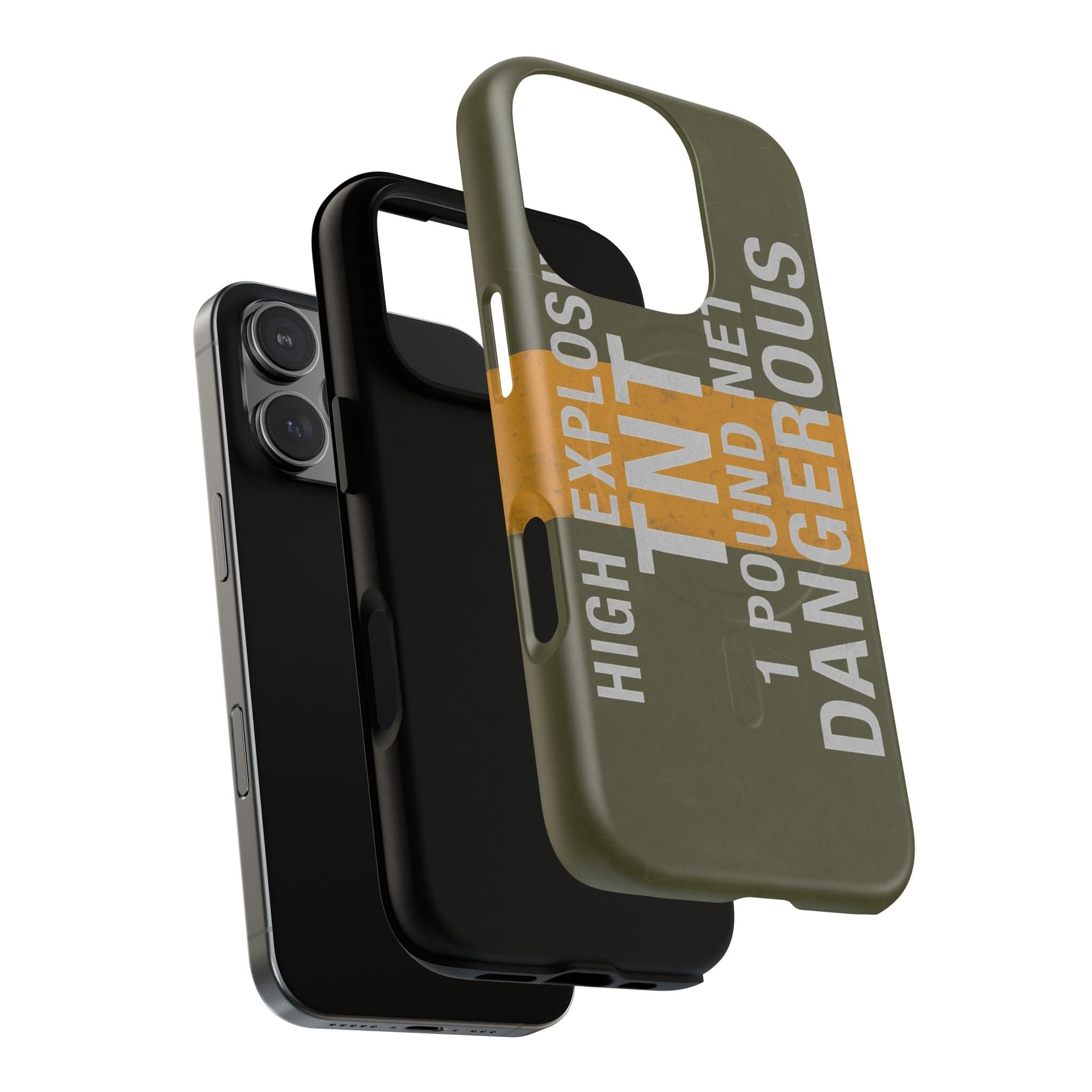 TNT Demo Block Tough Magnetic iPhone Case