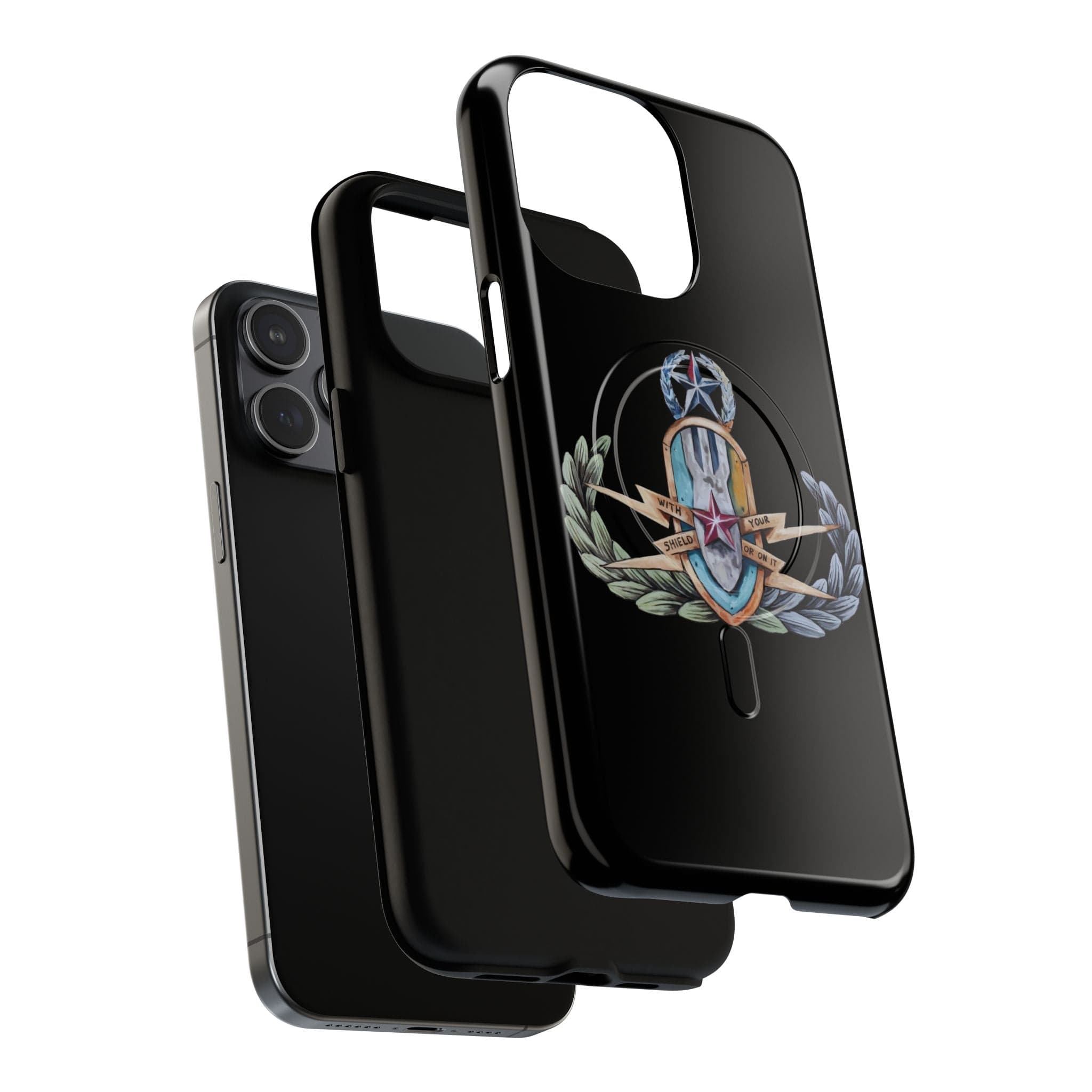 With your Shield Crab Tough Magnetic iPhone Case