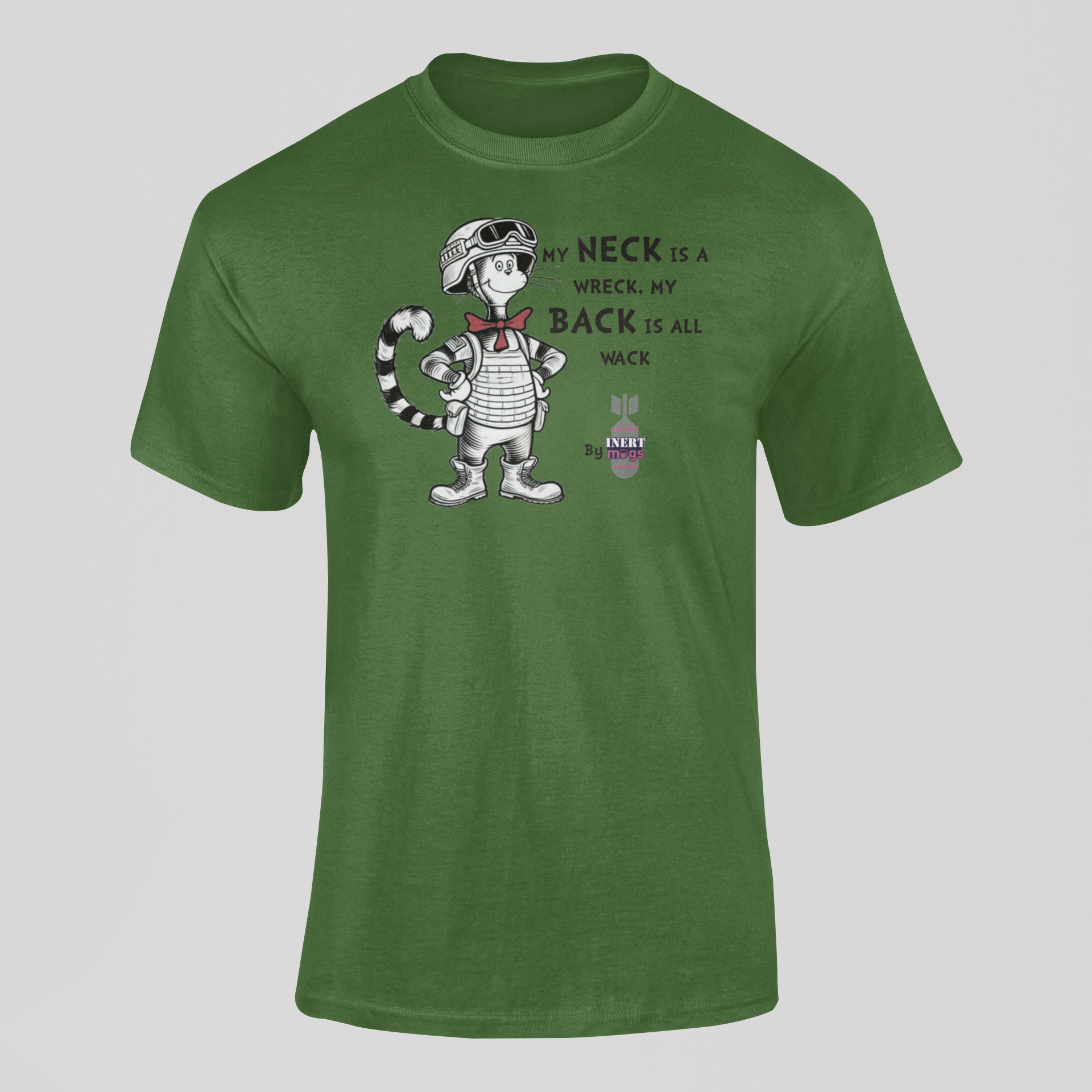 My Neck is a Wreck T-Shirt - The Battle Scarred Bedtime Story!
