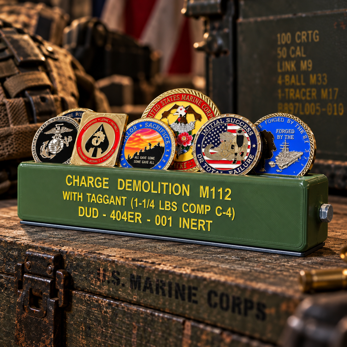 C4 Challenge Coin Holder