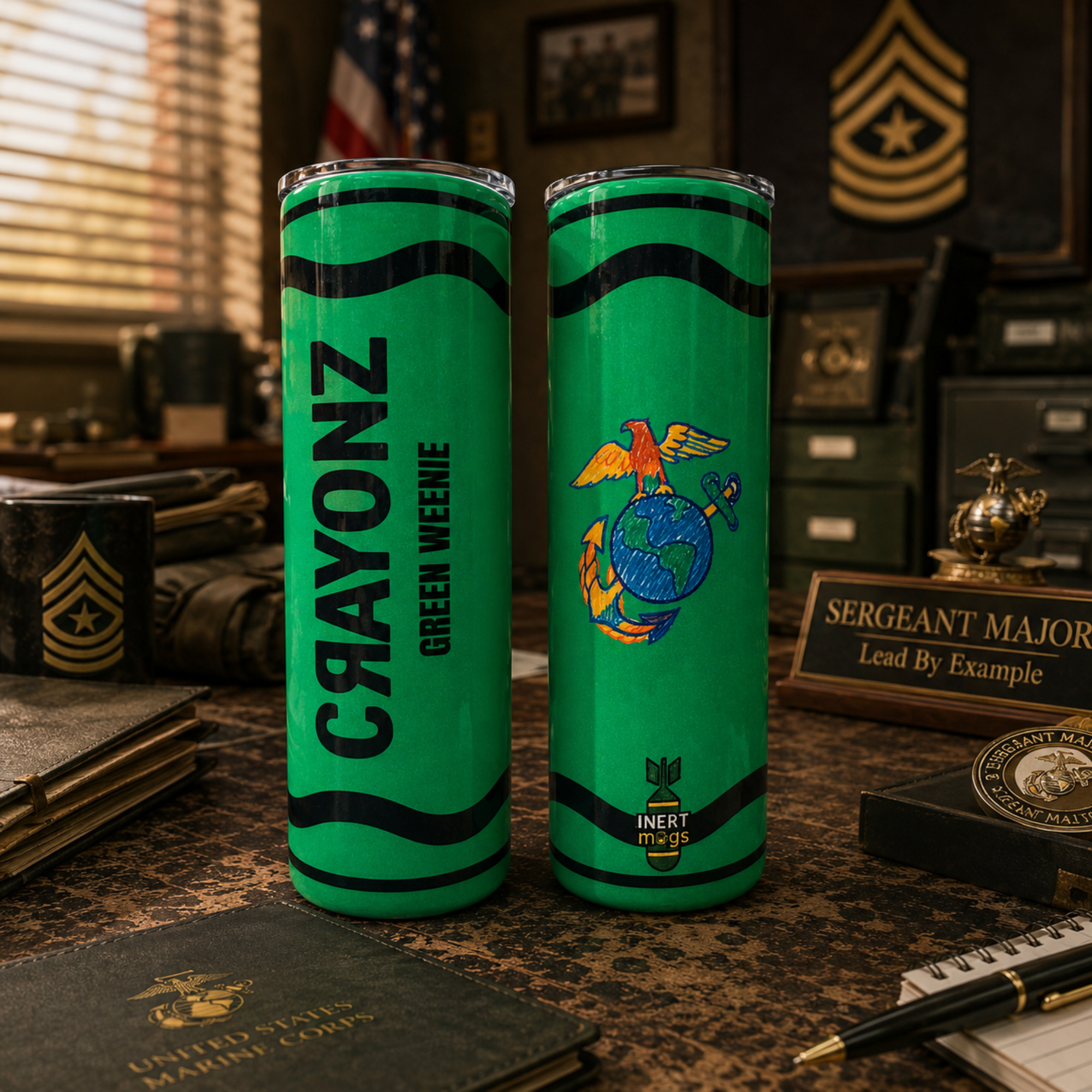 20oz USMC Crayonz Series Tumbler