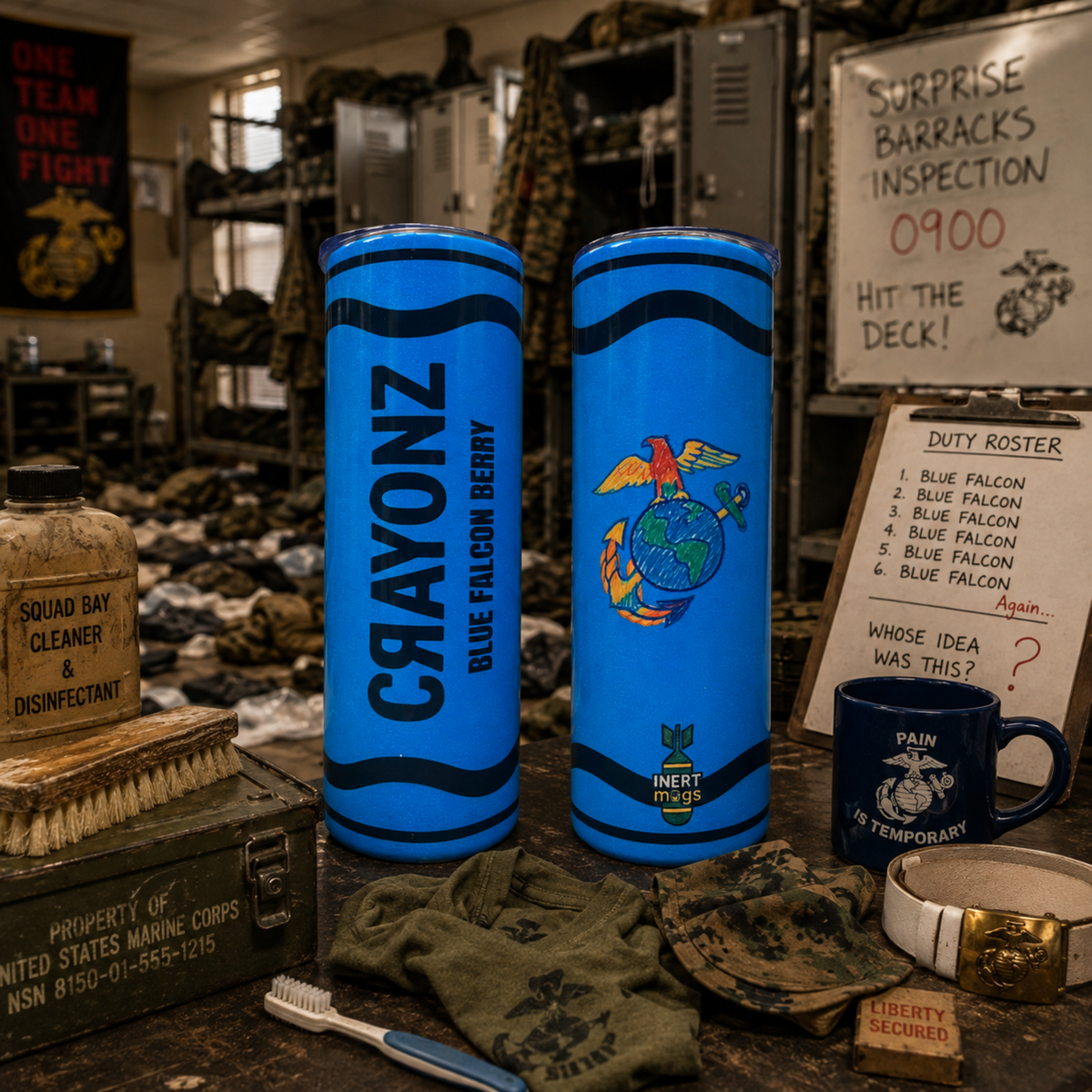 20oz USMC Crayonz Series Tumbler