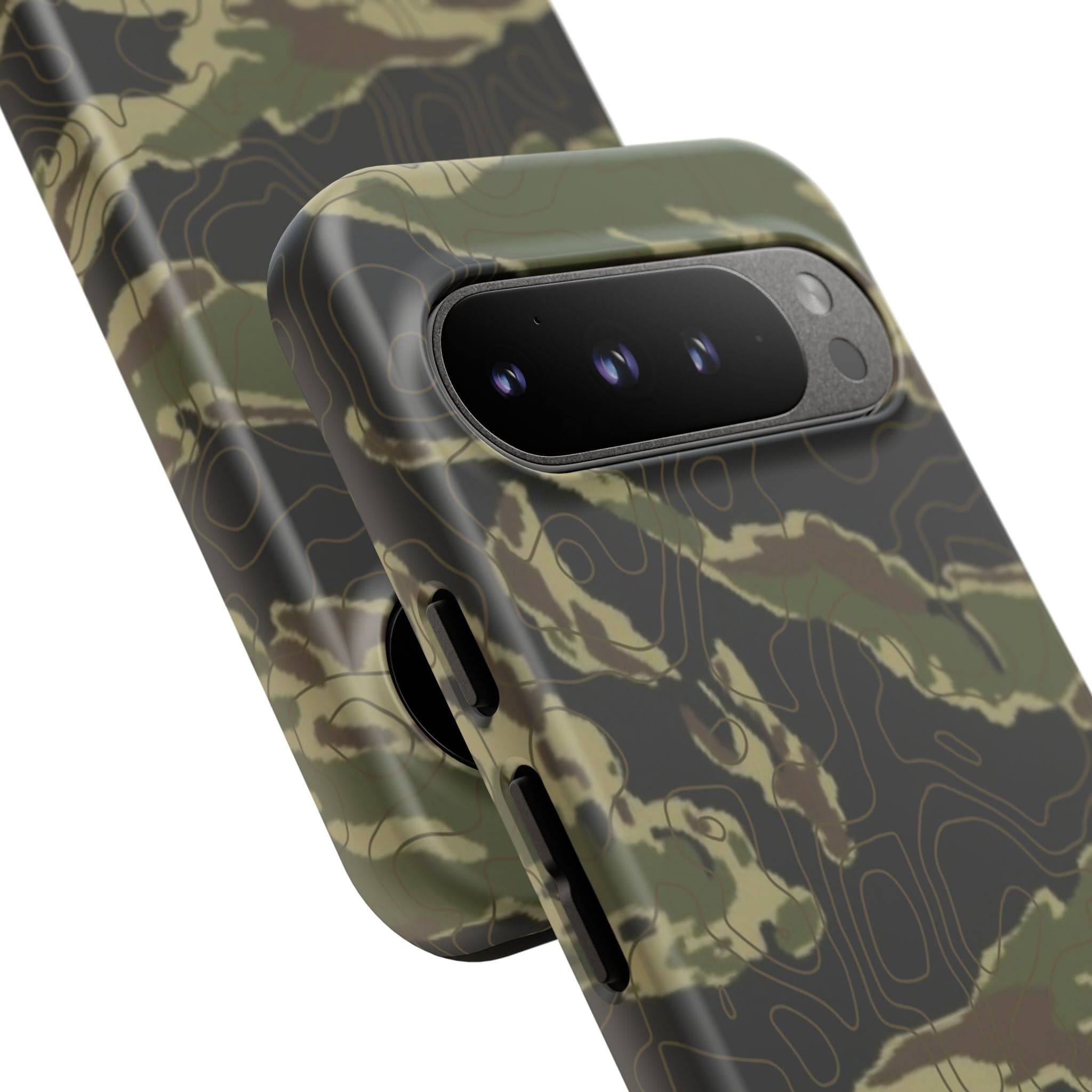 Tiger Stripe Topo Tough Android Case