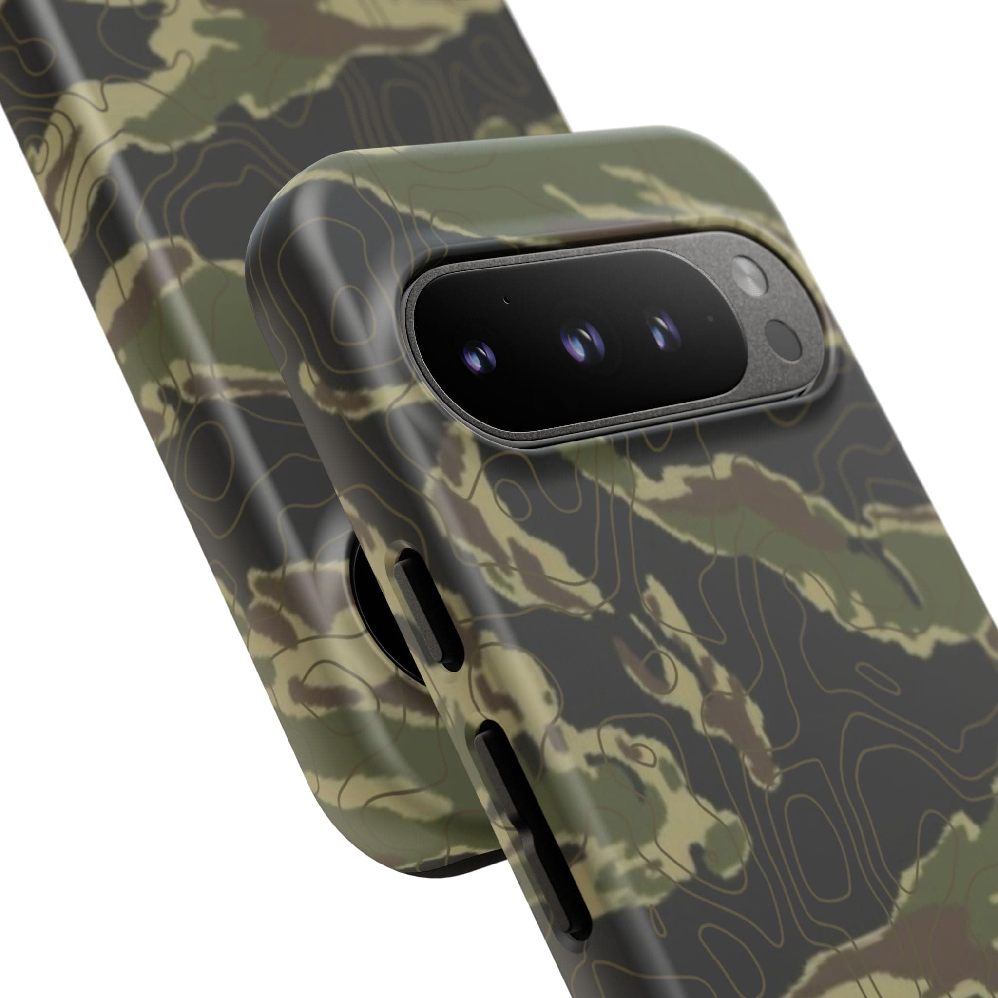 Tiger Stripe Topo Tough Android Case