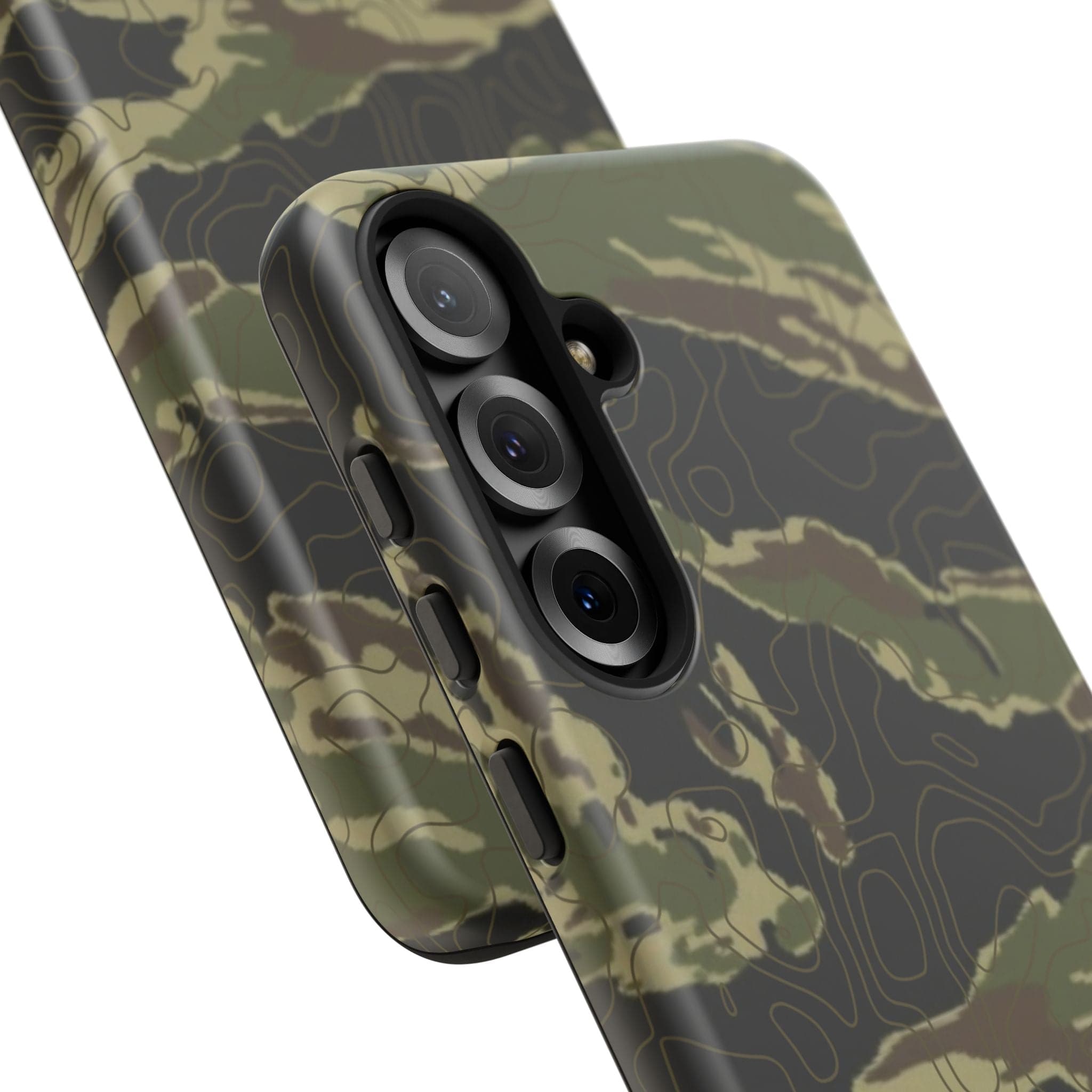 Tiger Stripe Topo Tough Android Case