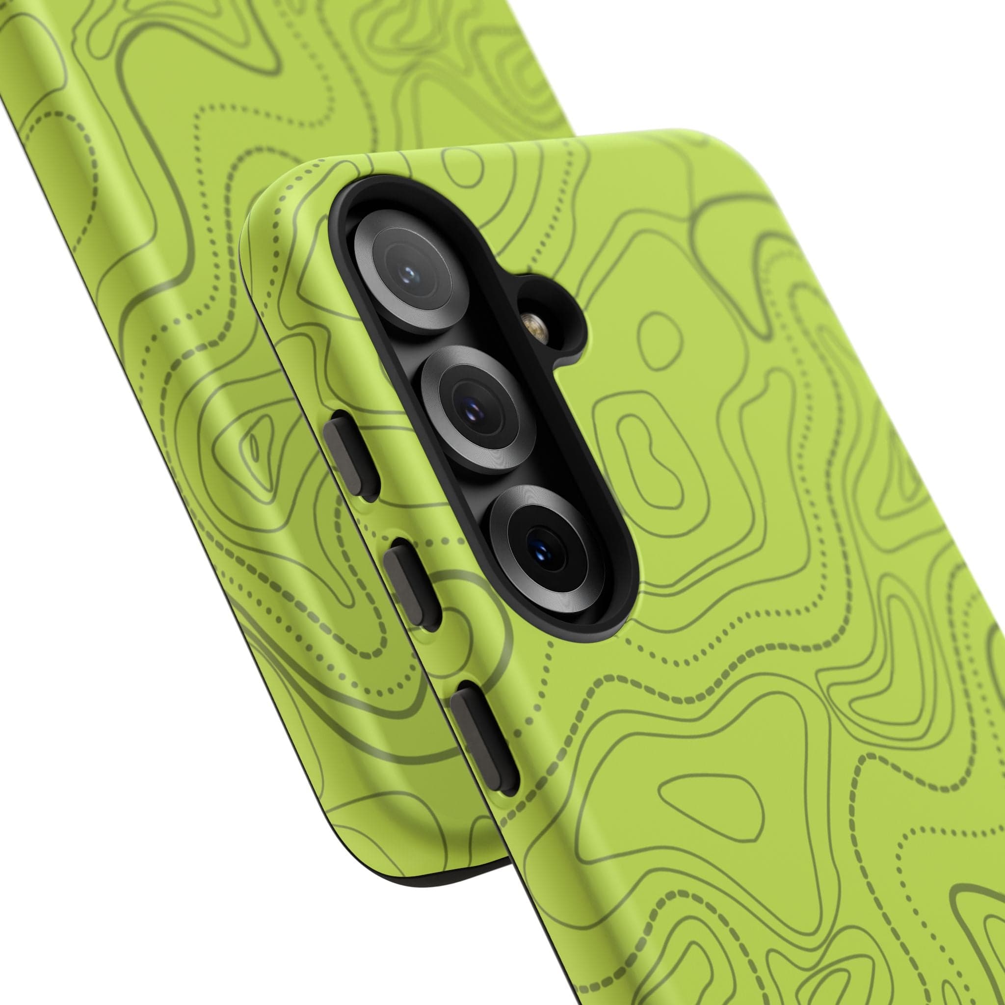 Signal Green Topo Tough Android Case