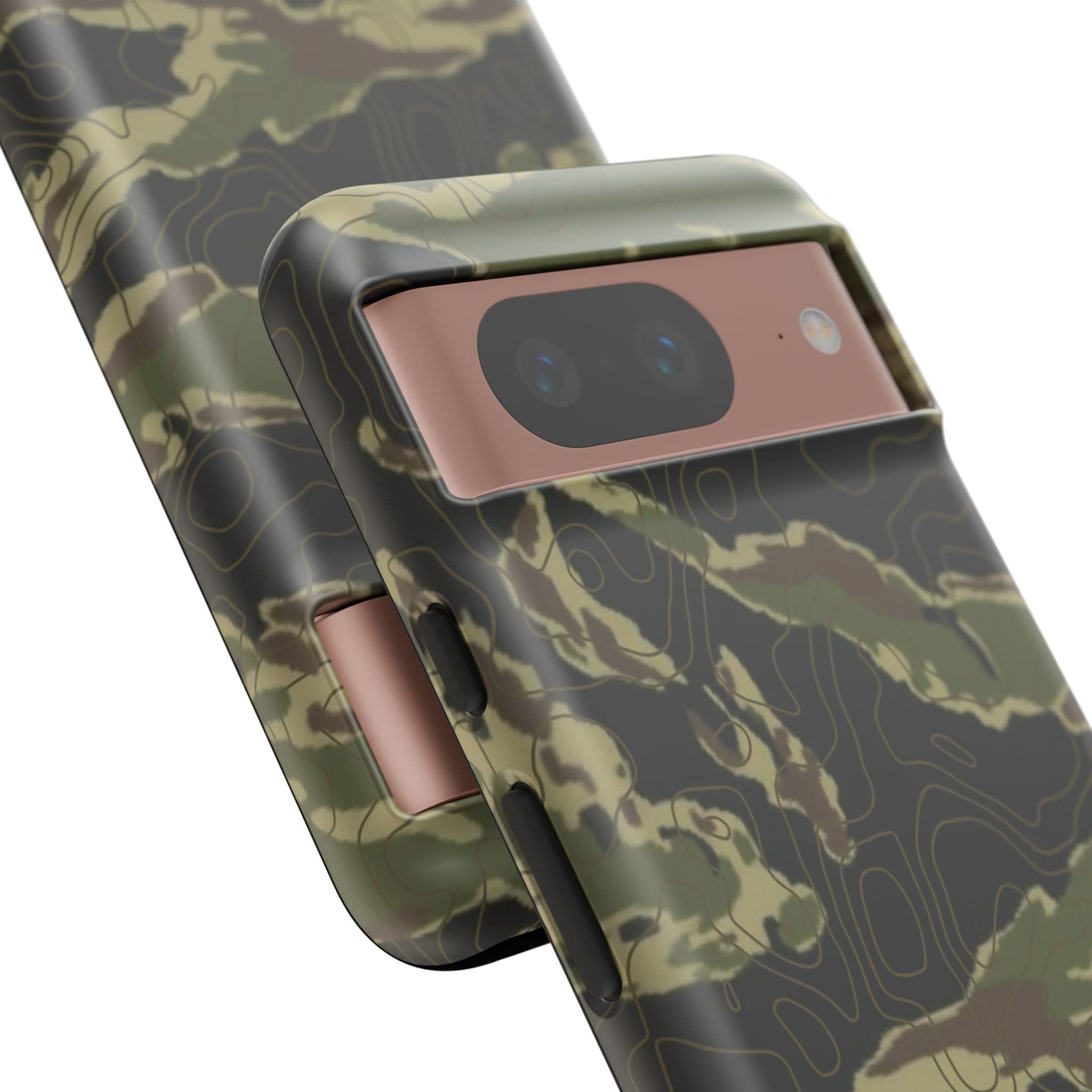 Tiger Stripe Topo Tough Android Case