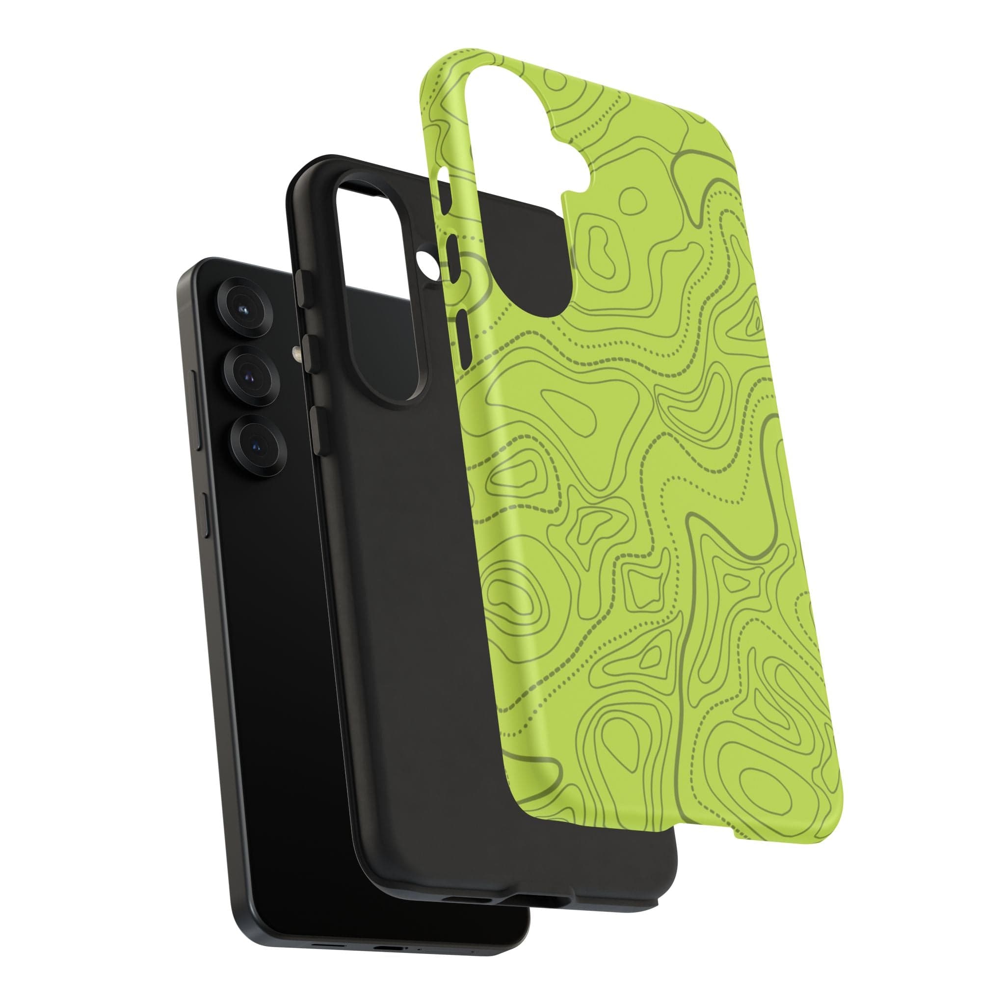 Signal Green Topo Tough Android Case