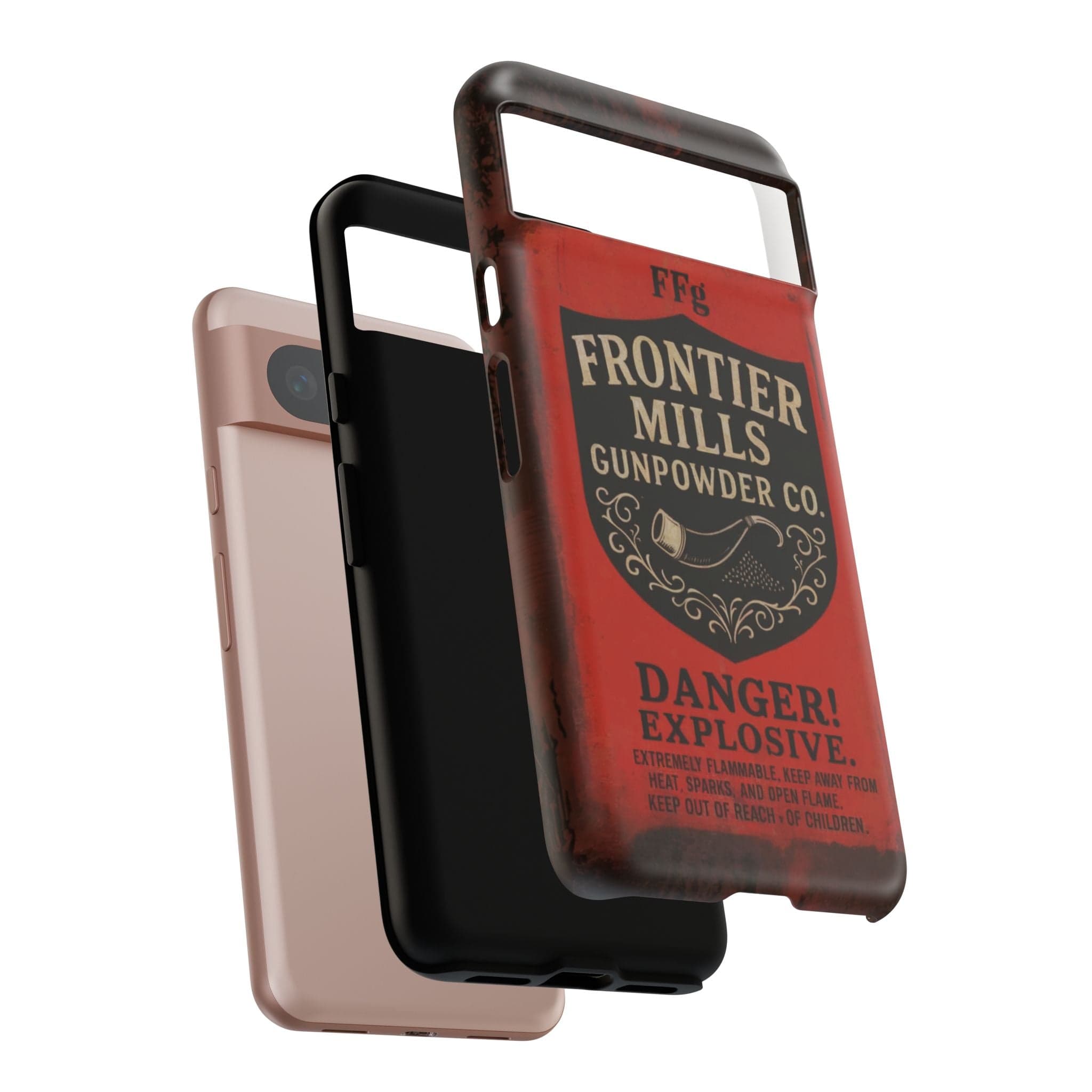 Frontier Mills Black Powder Tough Android Case