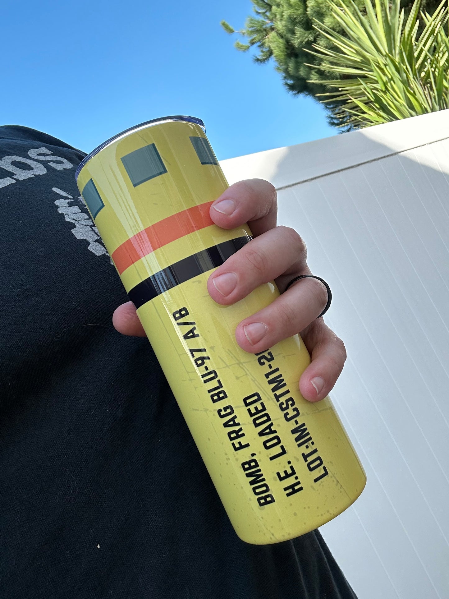 20oz BLU-97 Submunition Tumbler - Military Inspired - Insulated Drinkware