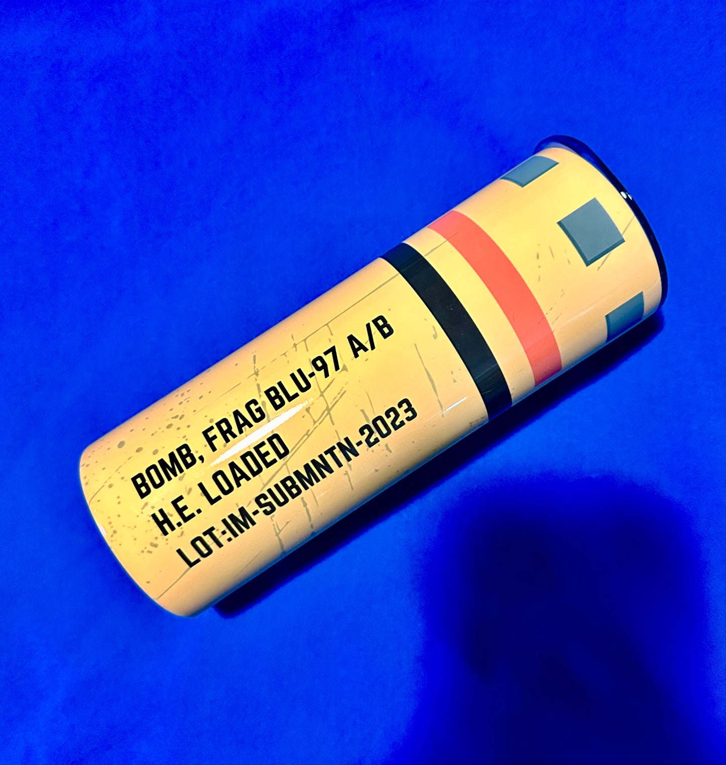 20oz BLU-97 Submunition Tumbler - Military Inspired - Insulated Drinkware