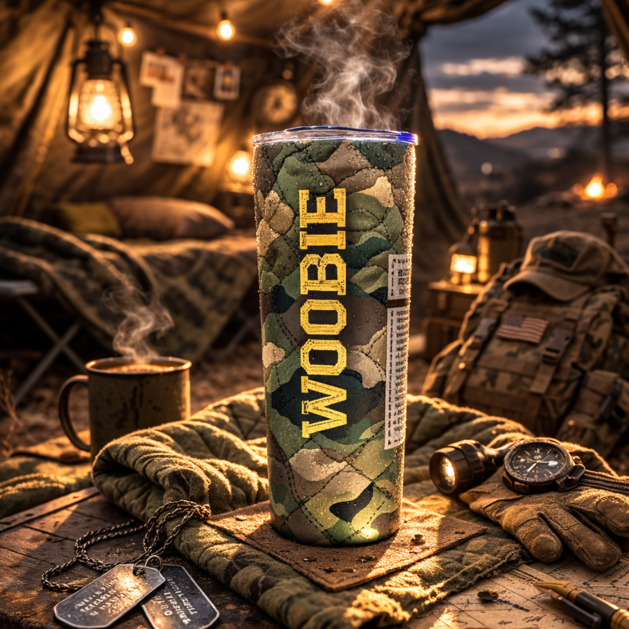 20oz Woobie Tumbler - Military Inspired Insulated Drinkware