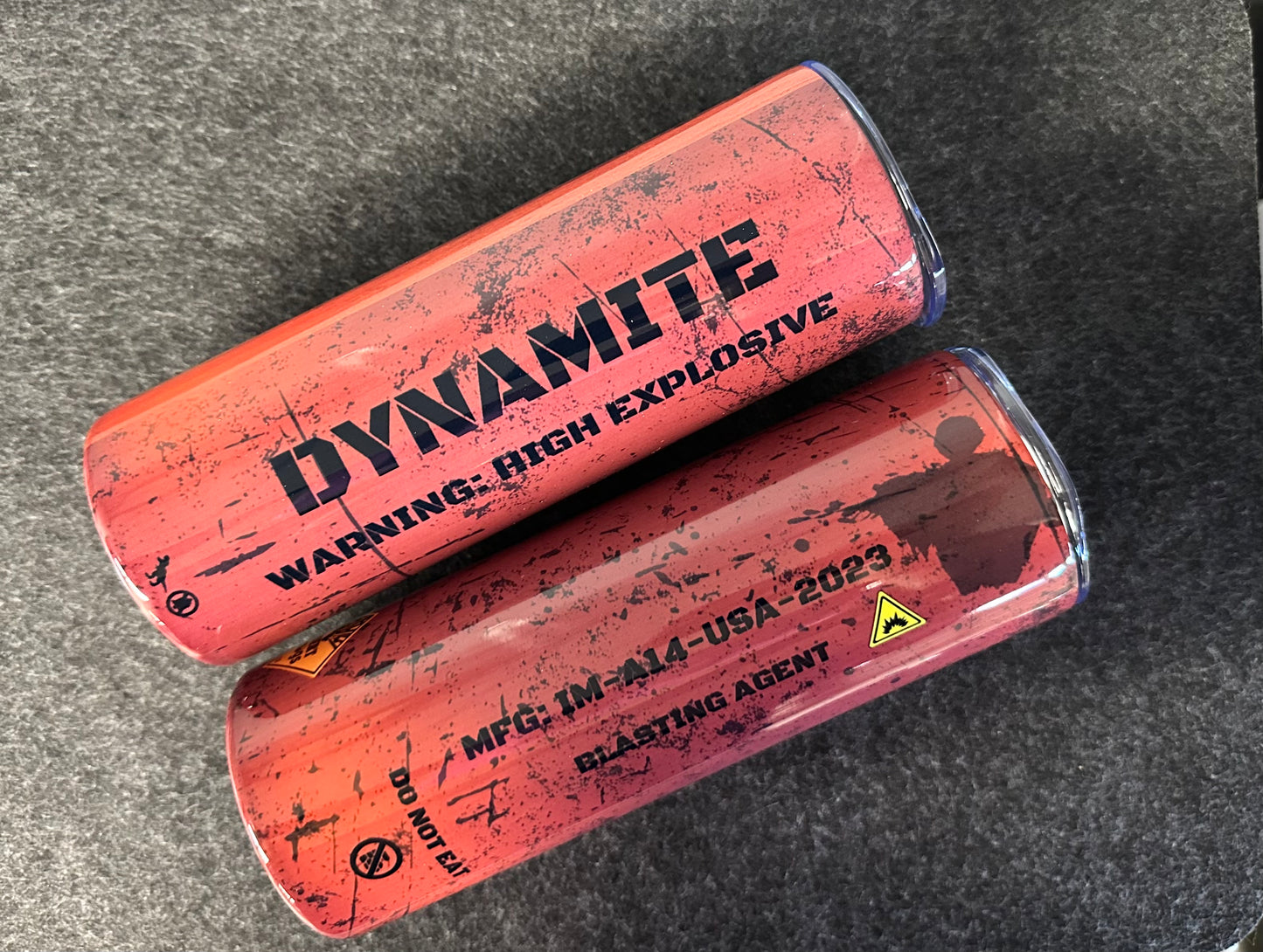 20oz Dynamite Tumbler (RED/CUSTOM)