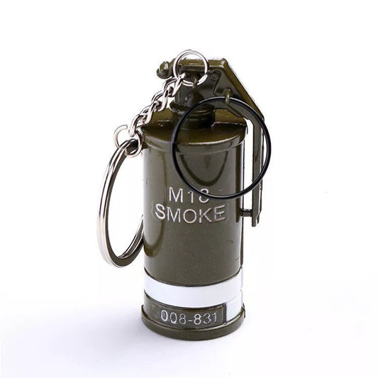 Mini Smoke Grenade Keychain – Tactical, Durable & Compact!