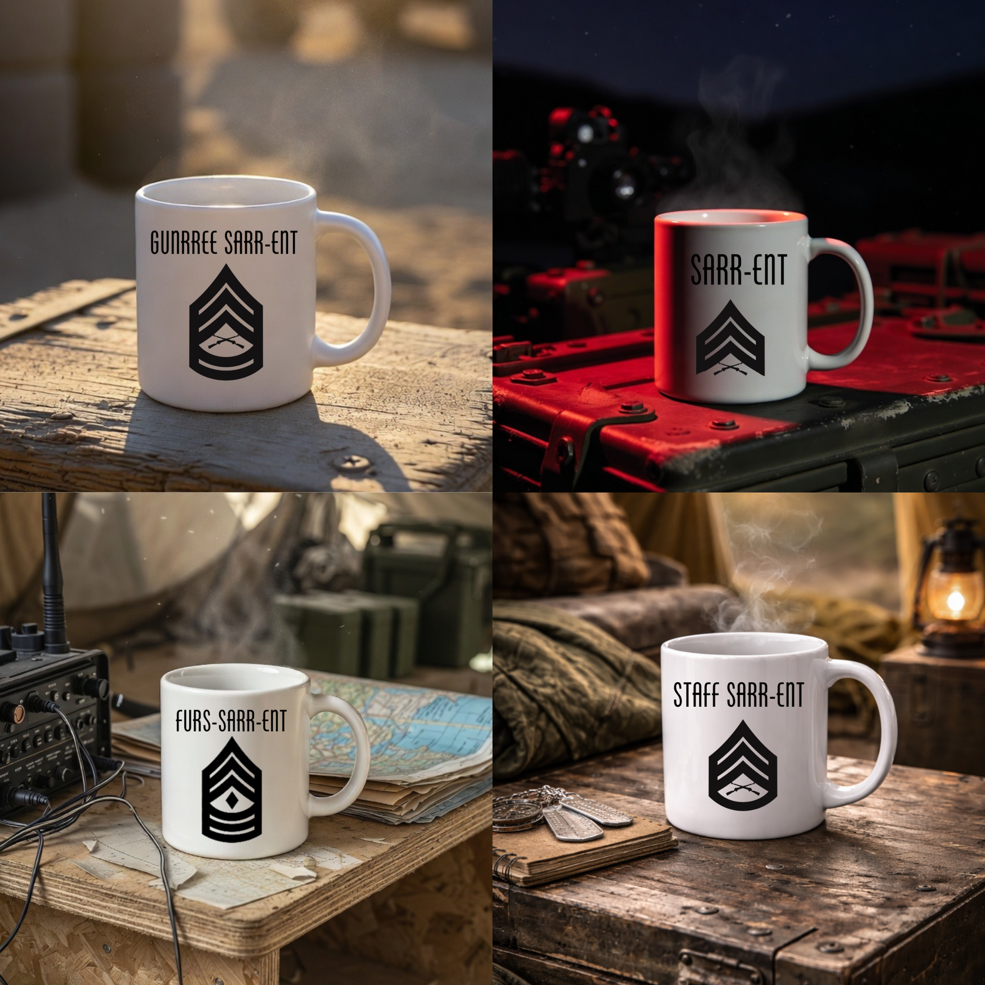 15oz “Pronounced Incorrectly Since 1775” USMC Coffee Mugs