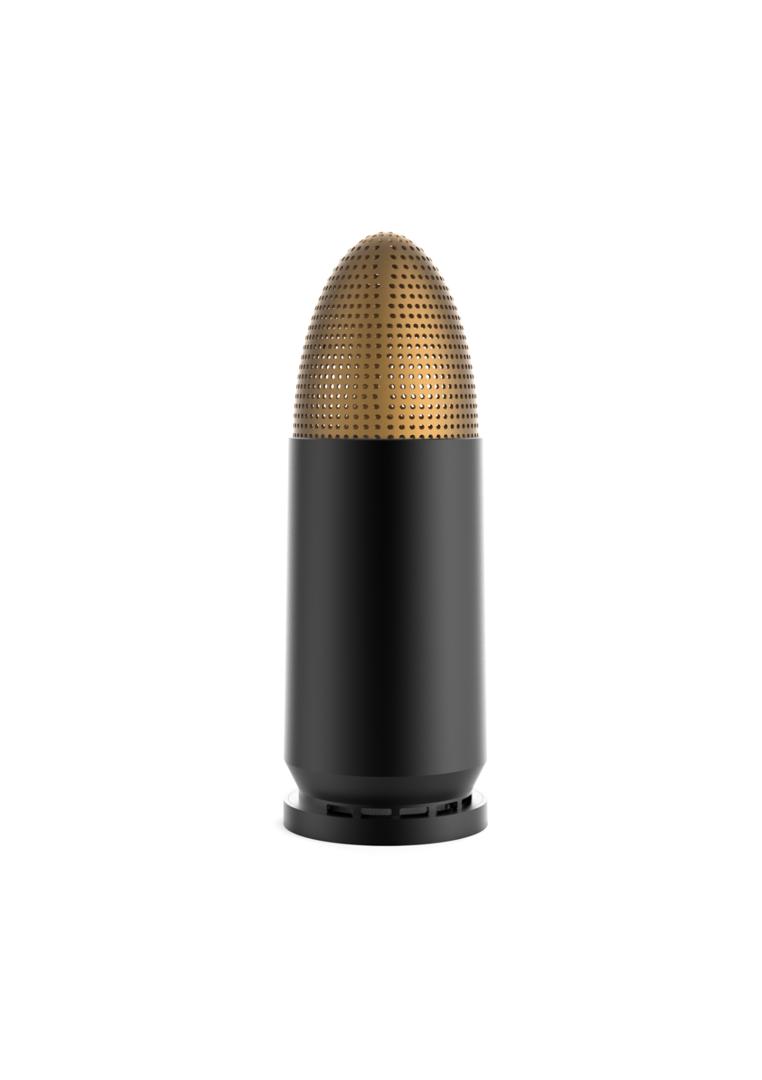 9mm Bullet Portable Bluetooth Speaker  (Black)