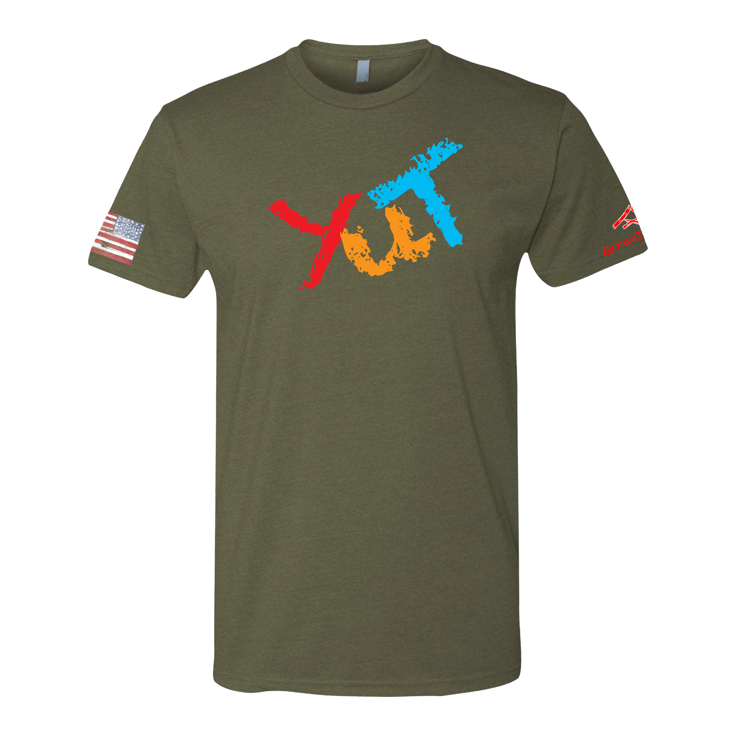 YUT -Crayon Shirt (OD OR CHARCOAL GRAY)