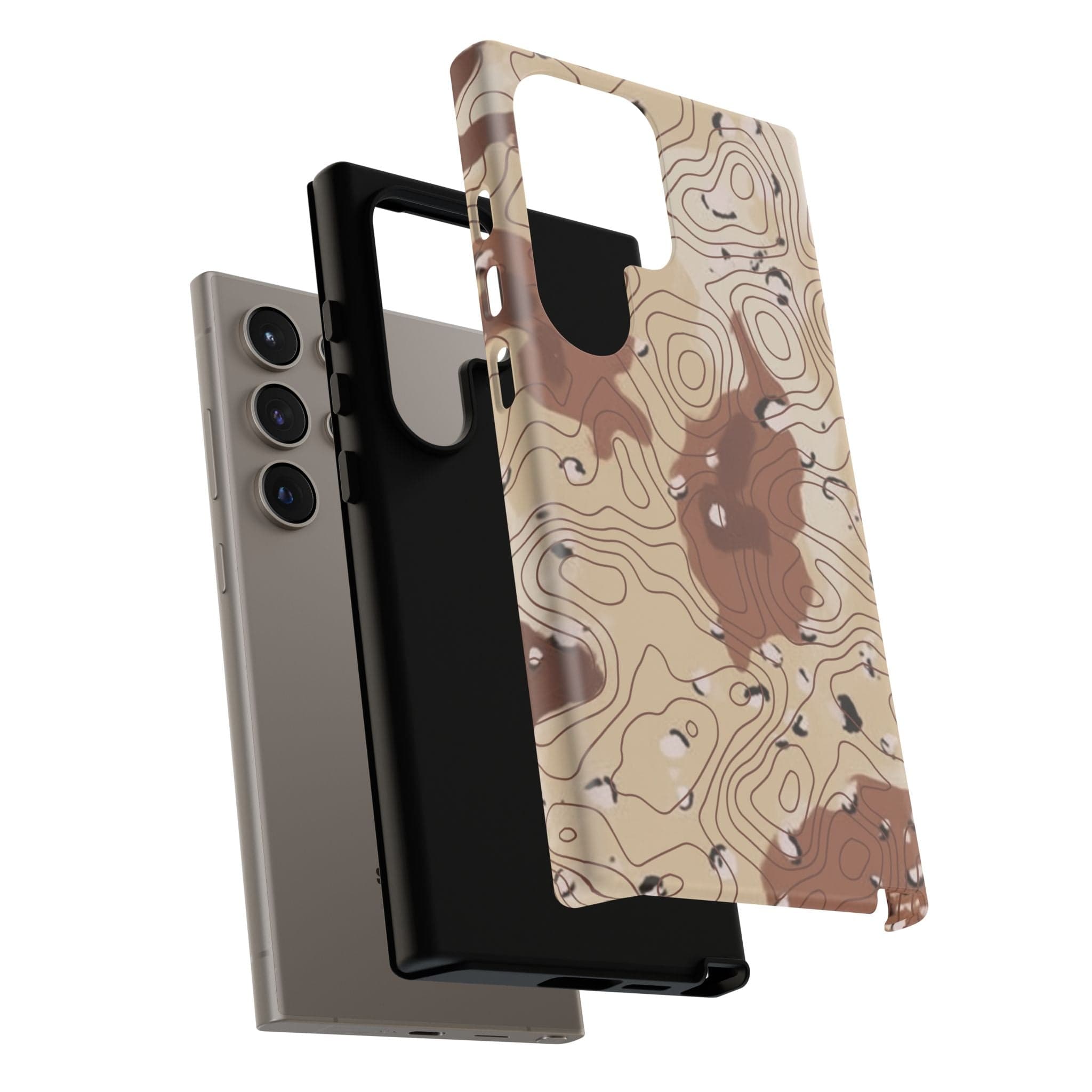 Chocolate Chip Topo Tough Android Case