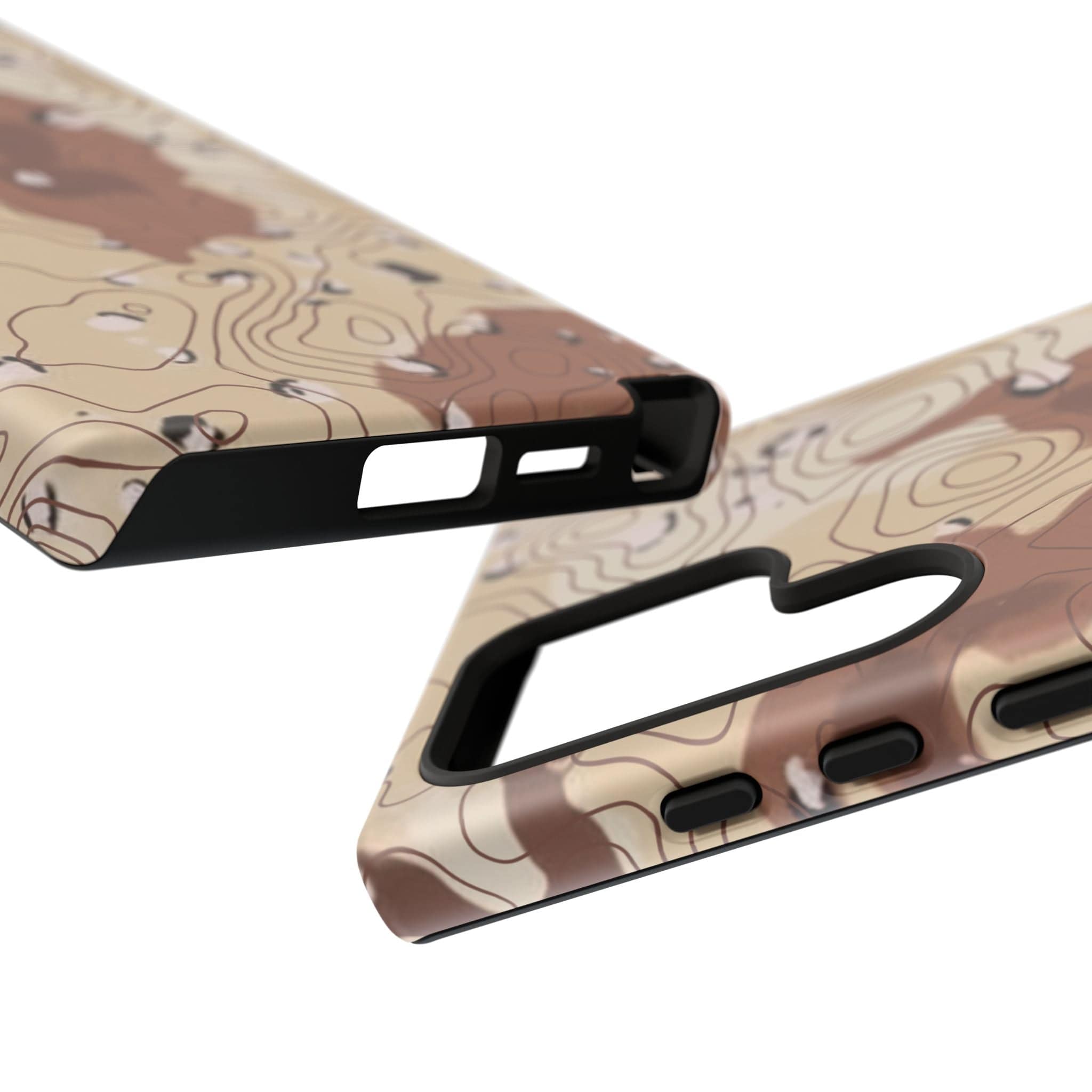 Chocolate Chip Topo Tough Android Case