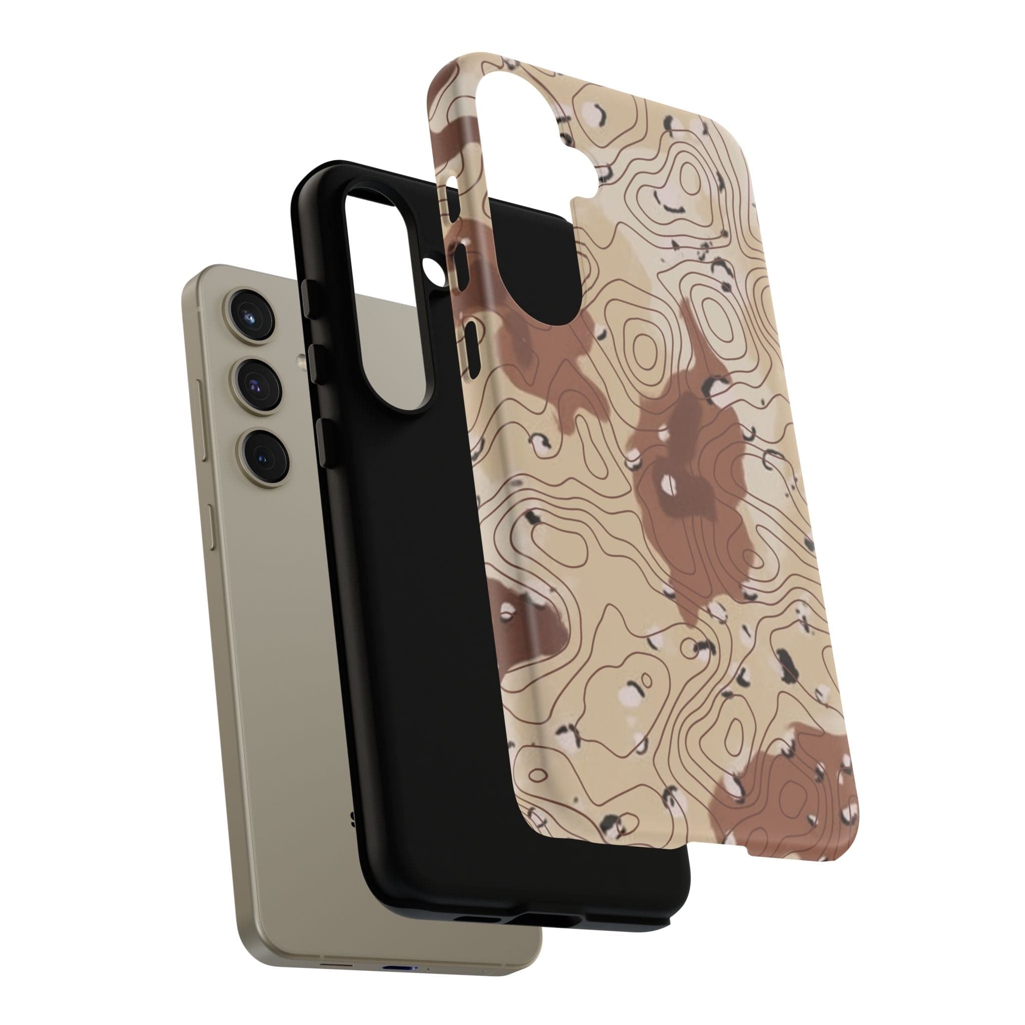 Chocolate Chip Topo Tough Android Case