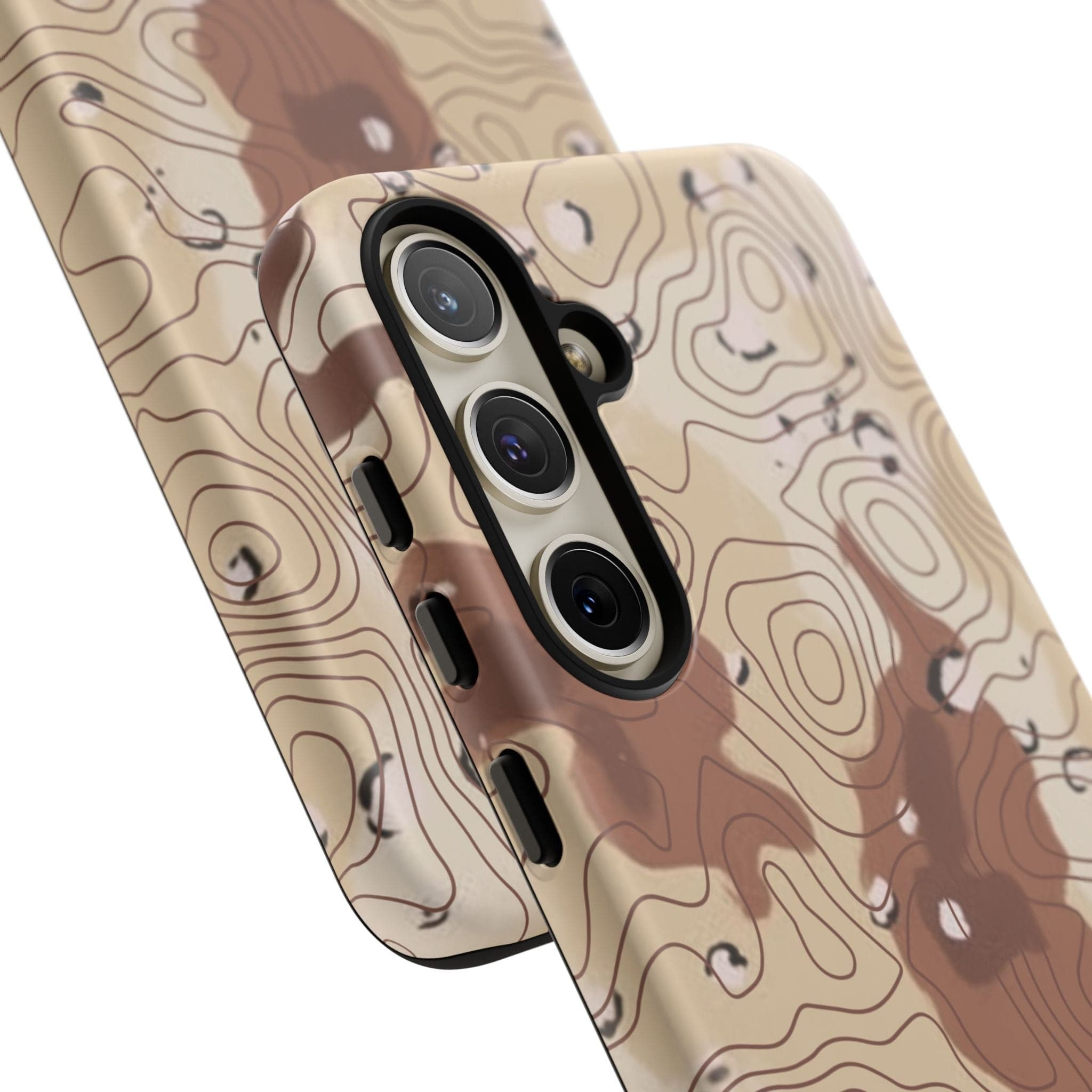 Chocolate Chip Topo Tough Android Case
