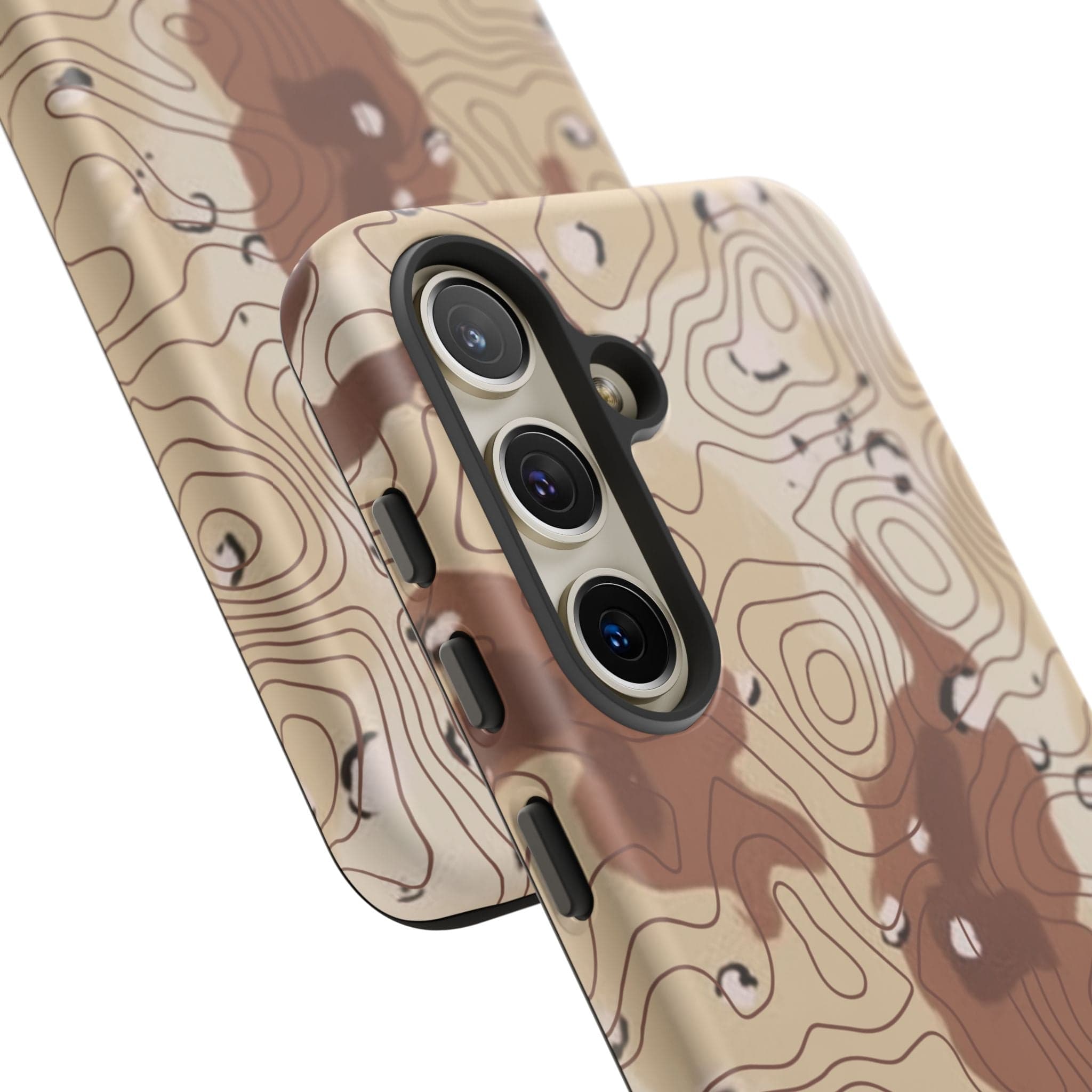 Chocolate Chip Topo Tough Android Case