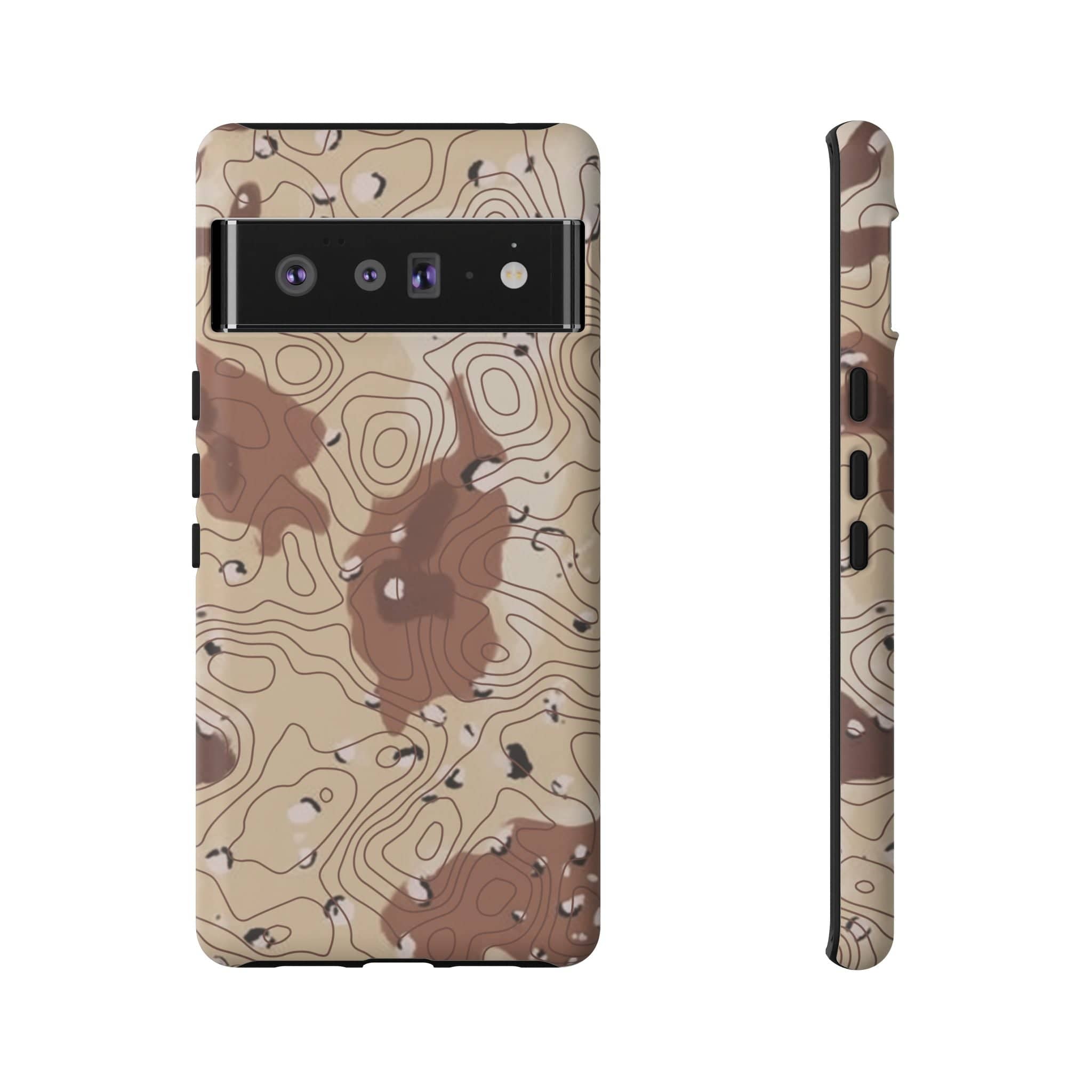 Chocolate Chip Topo Tough Android Case