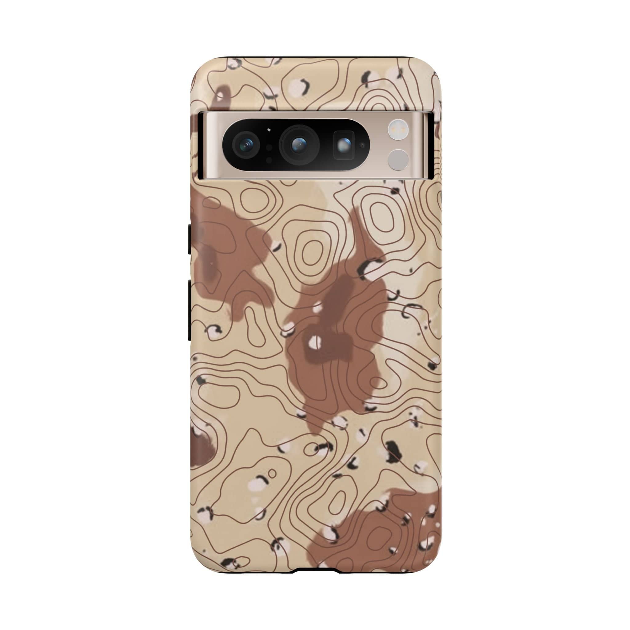 Chocolate Chip Topo Tough Android Case