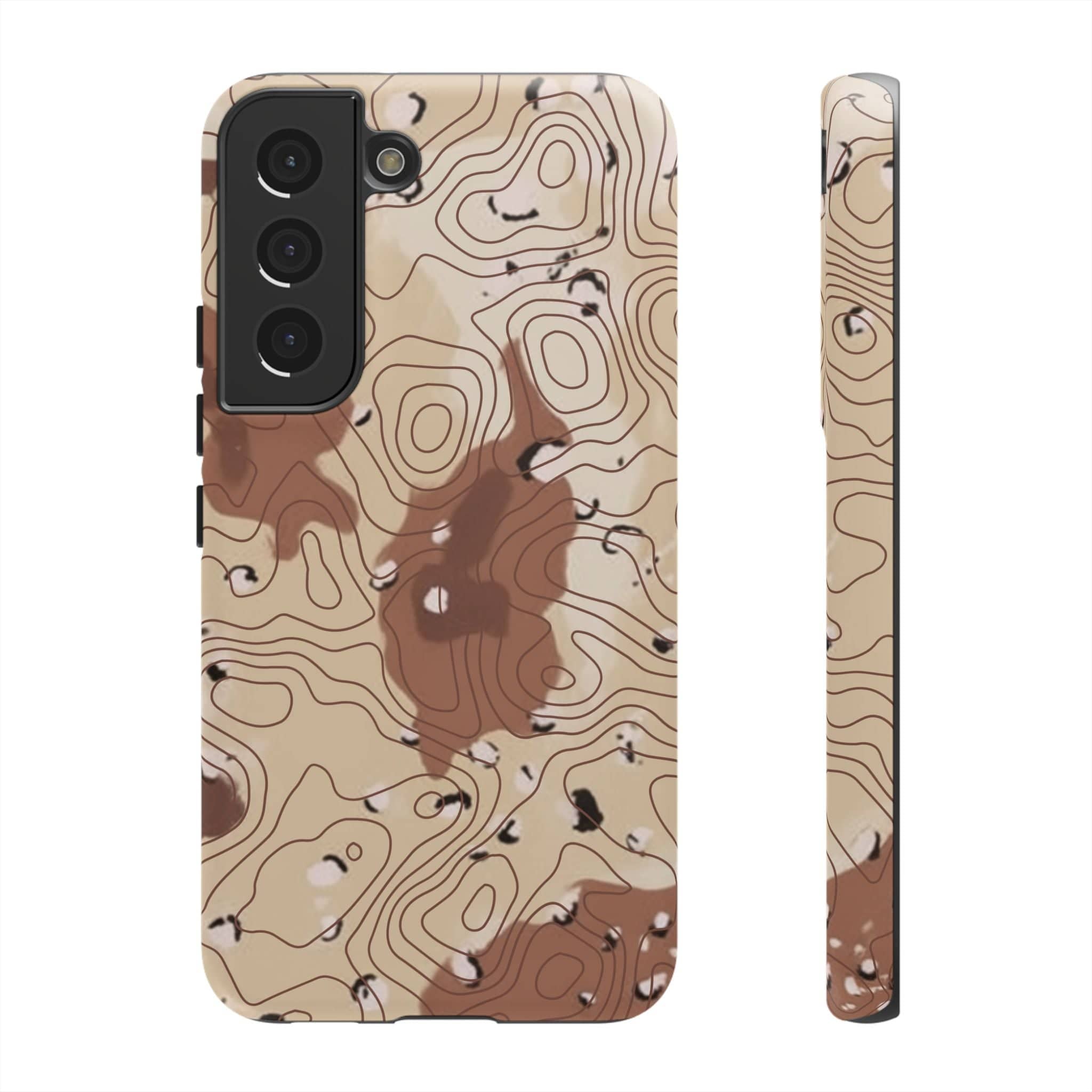 Chocolate Chip Topo Tough Android Case