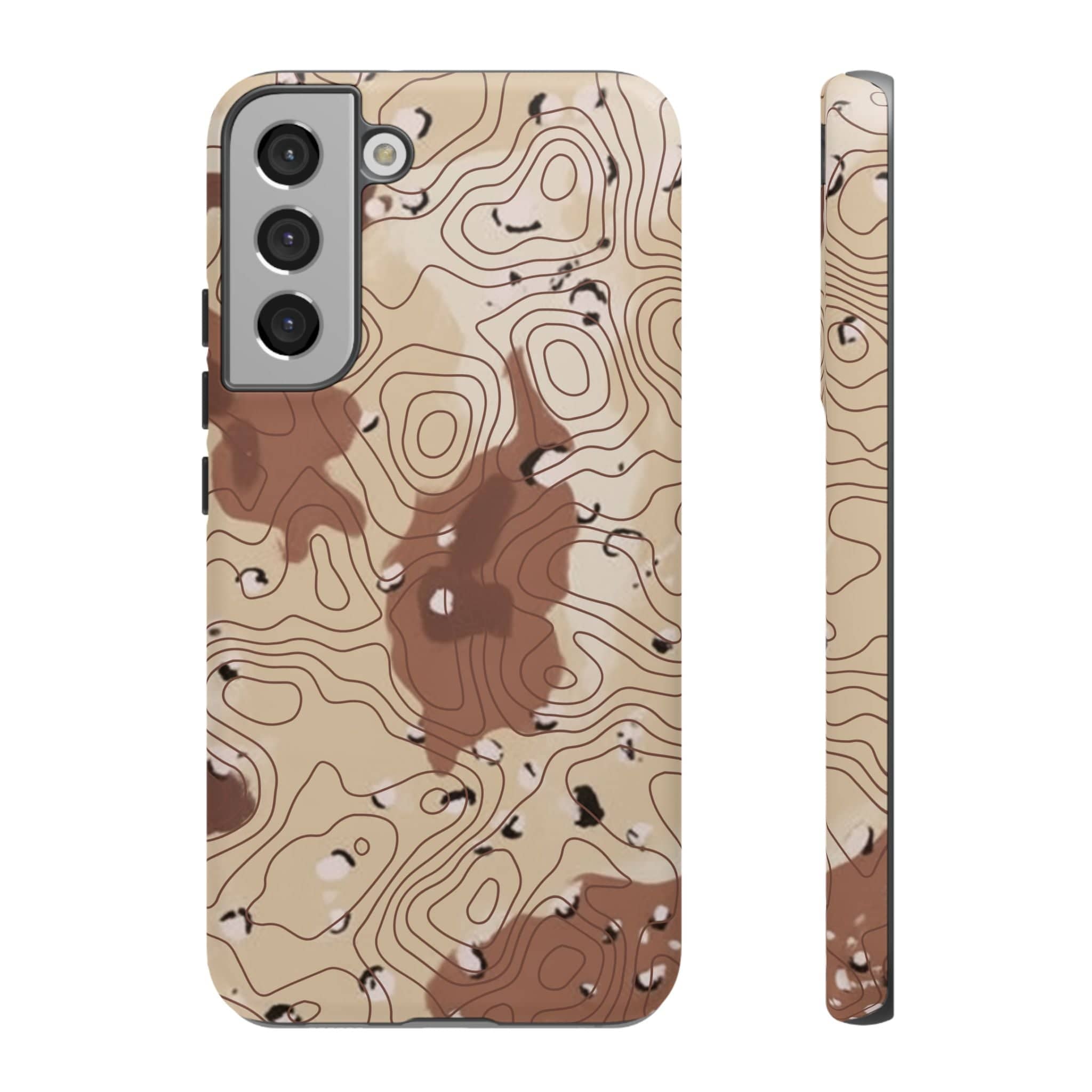 Chocolate Chip Topo Tough Android Case