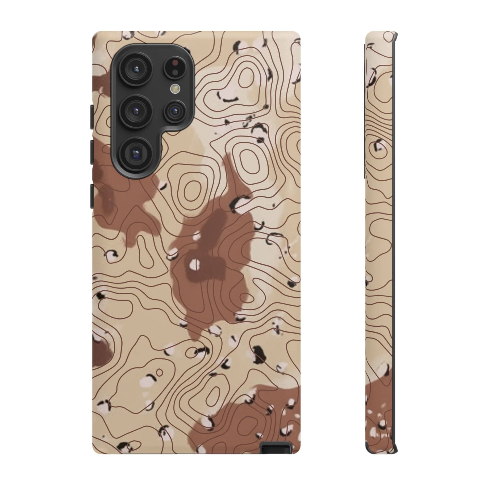 Chocolate Chip Topo Tough Android Case